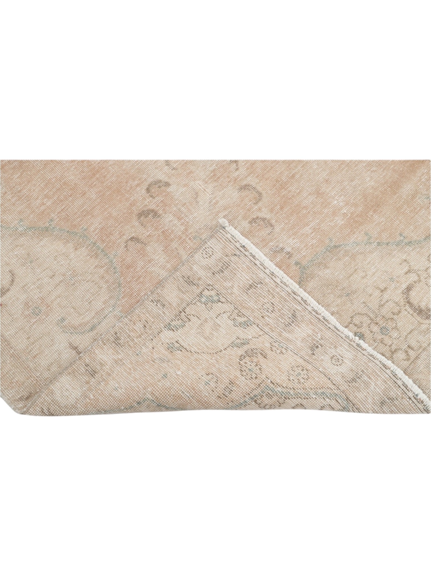 Vintage Turkish Rug - Faded Blossom Oushak (323cm x 216cm)