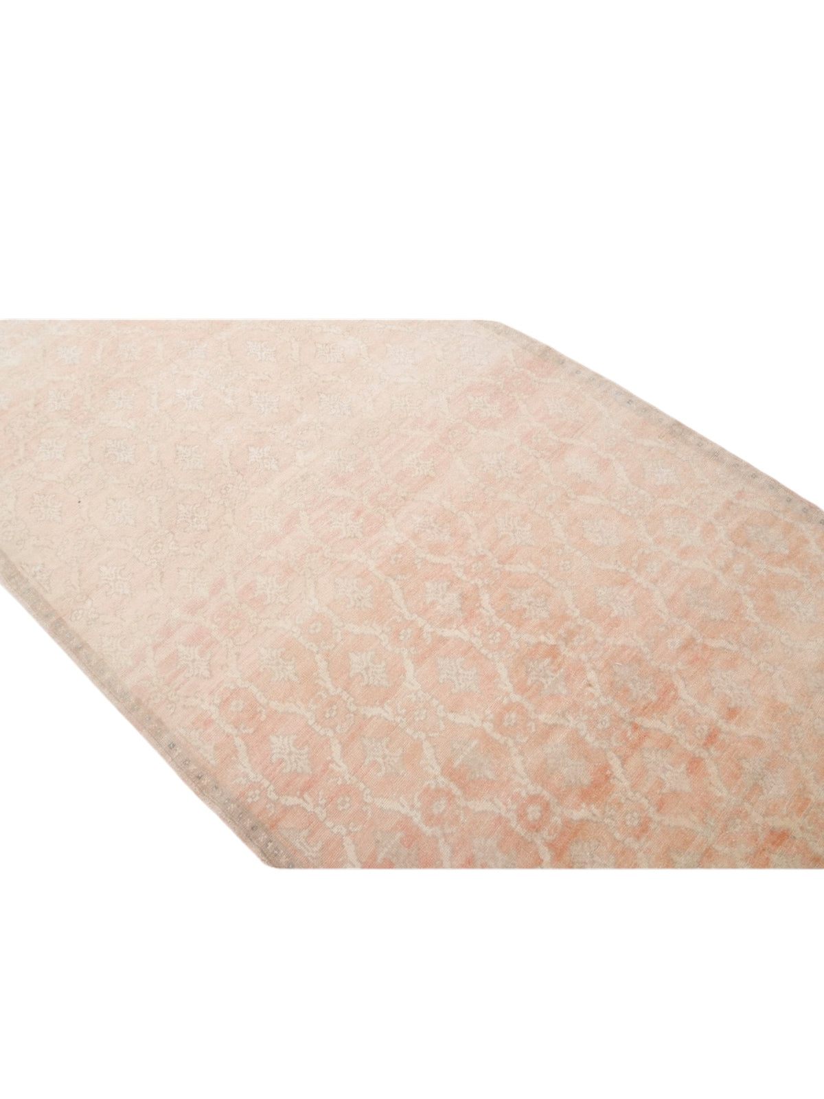 Vintage Turkish Oushak Rug | Darling Peach - (295cm x 143cm)