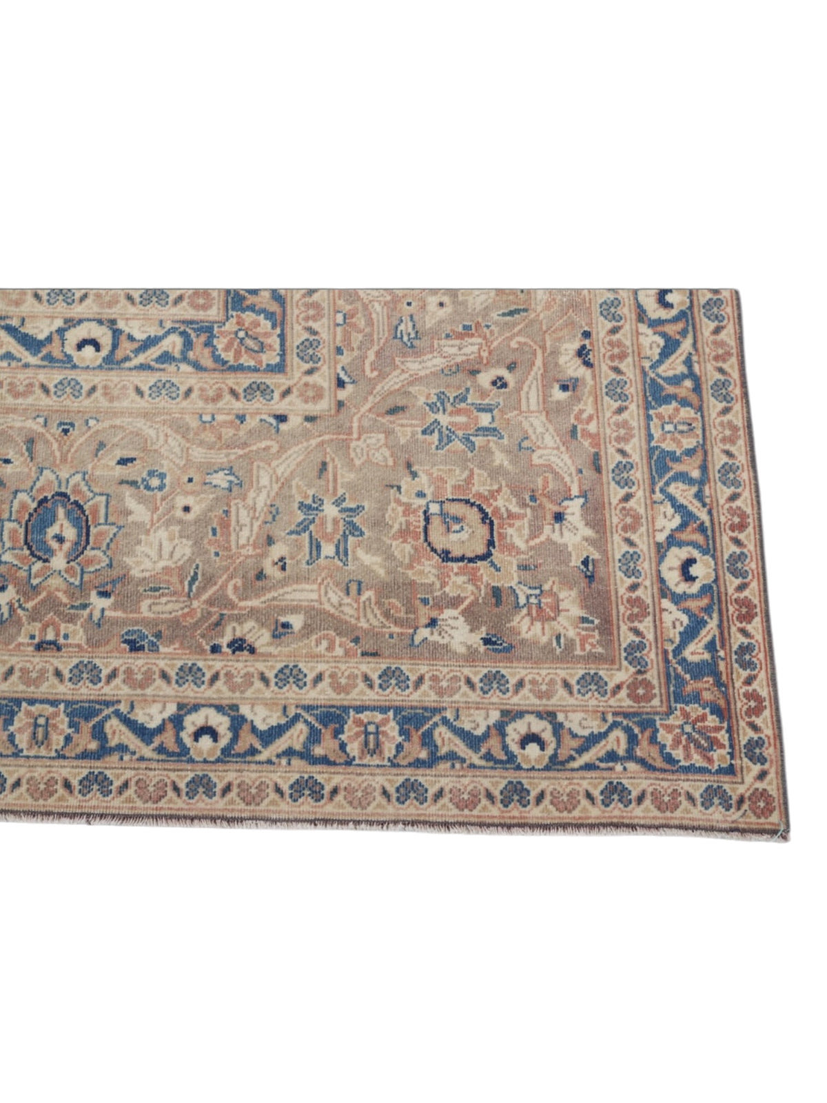Rare 1950s Vintage Turkish Rug - Palazzo di Rosa Oushak (403cm x 288cm)