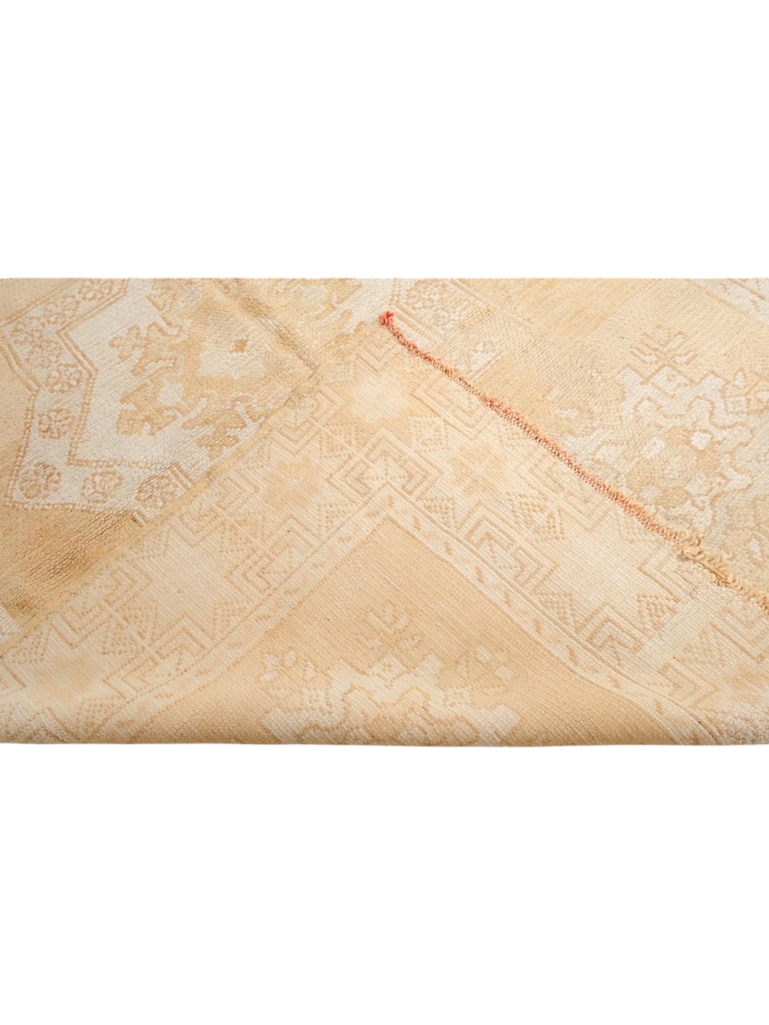 Rare Vintage Moroccan Rug | 375cm x 192cm - Golden Veil Boujaad