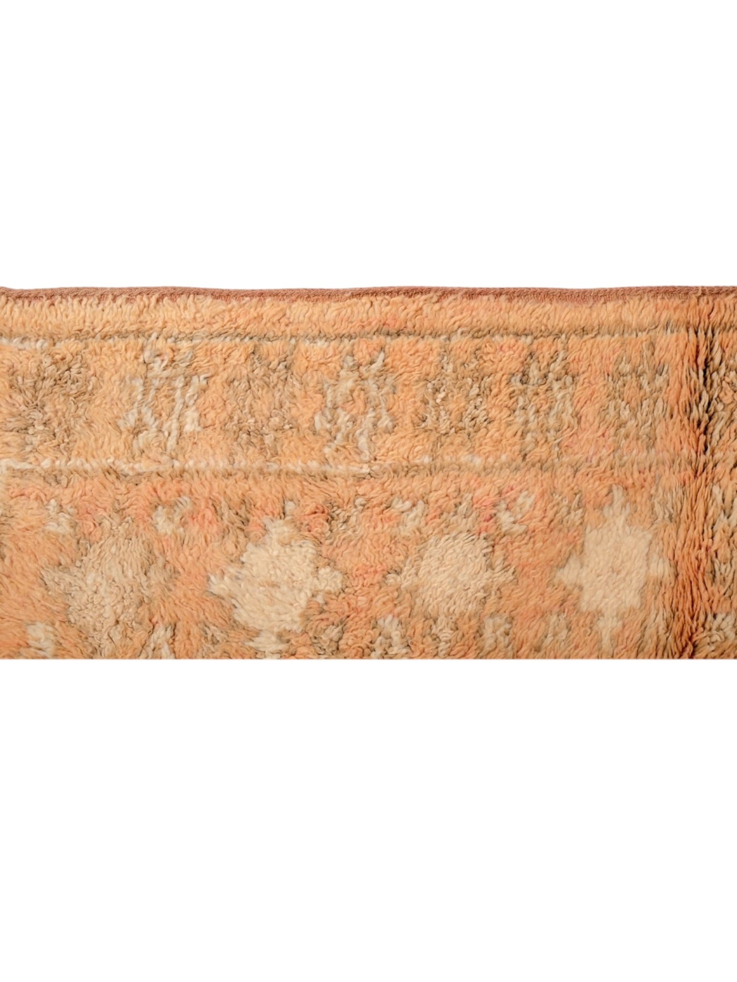 Rare Vintage Moroccan Rug | 288cm x 171cm - Peach Manor Boujaad