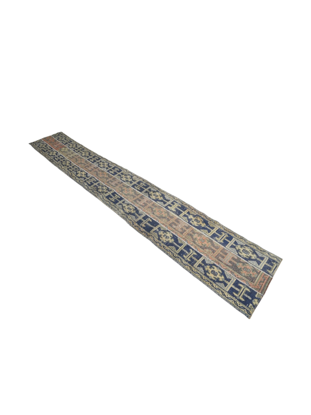 Rare Vintage Turkish Runner - Oushak (322cm x 50cm)
