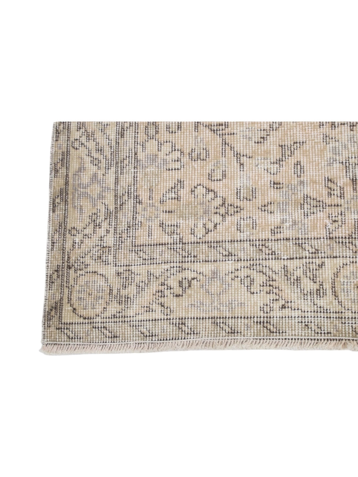 Vintage Turkish Oushak | Accent Rug - (198cm x 96cm)