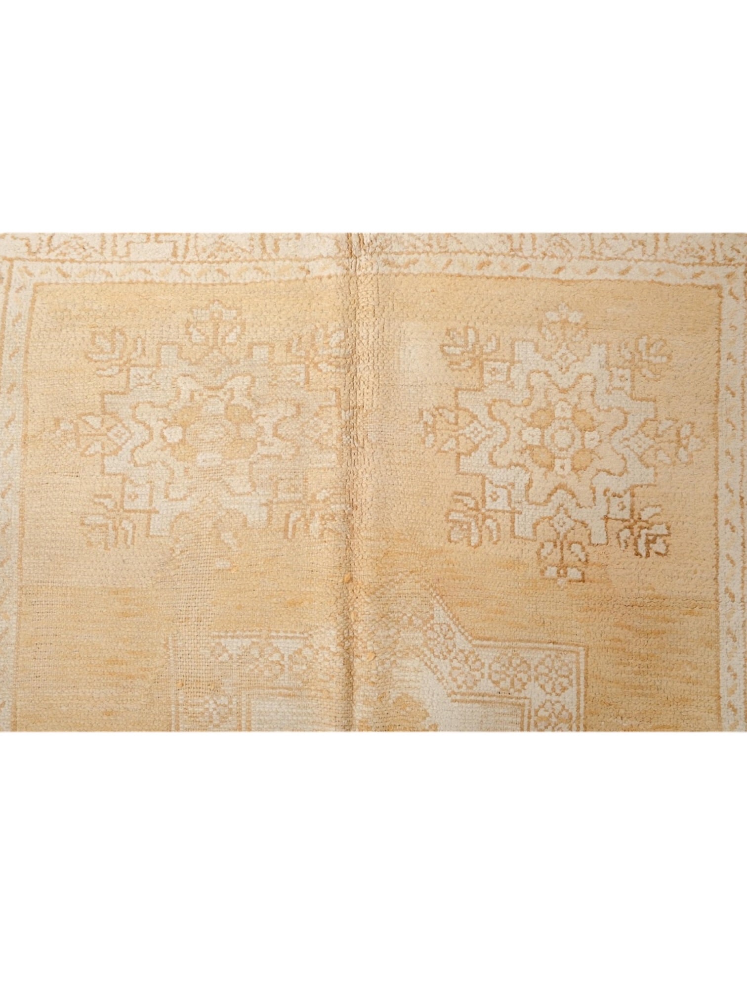 Rare Vintage Moroccan Rug | 375cm x 192cm - Golden Veil Boujaad