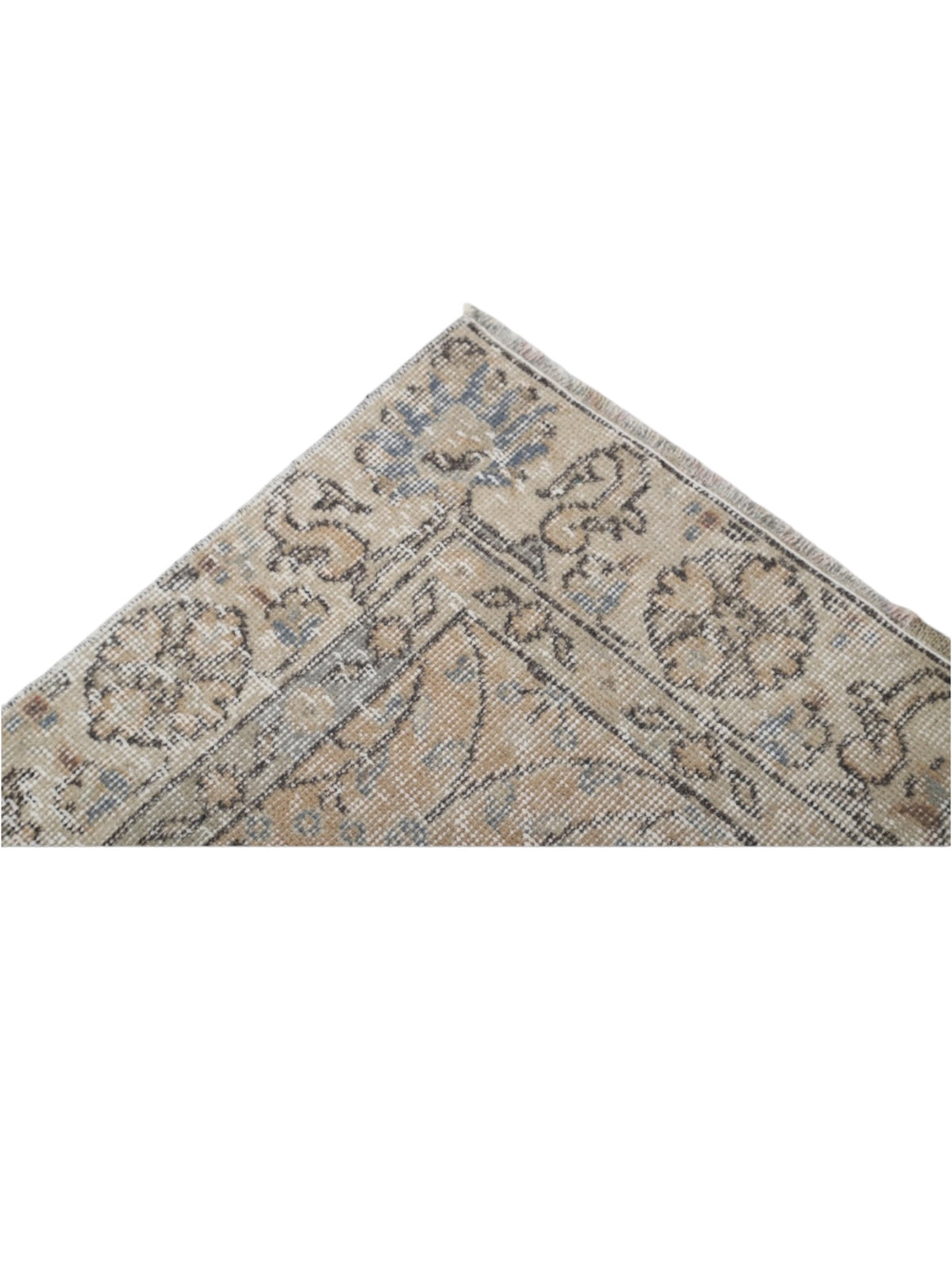 Vintage Turkish Oushak | Accent Rug - (193cm x 103cm)