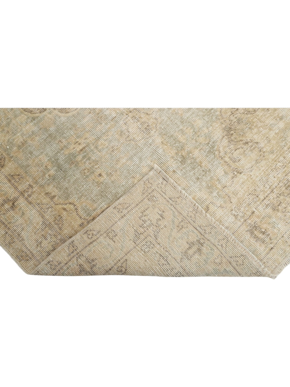 Vintage Turkish Oushak | Accent Rug - (197cm x 115cm)
