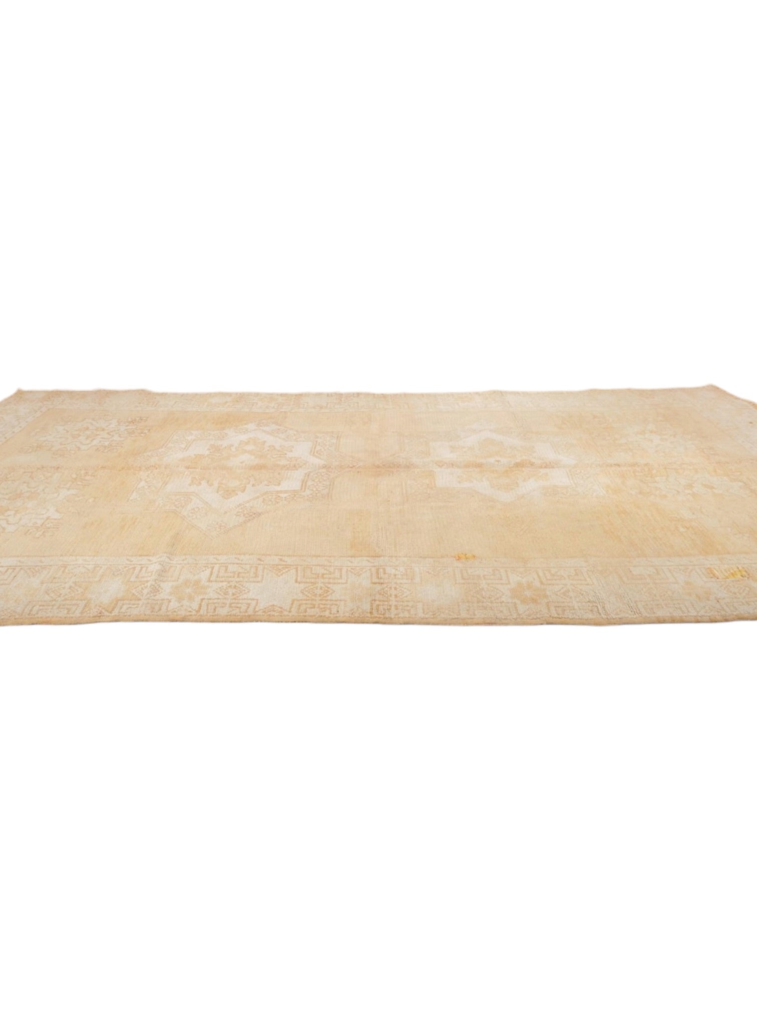 Rare Vintage Moroccan Rug | 375cm x 192cm - Golden Veil Boujaad