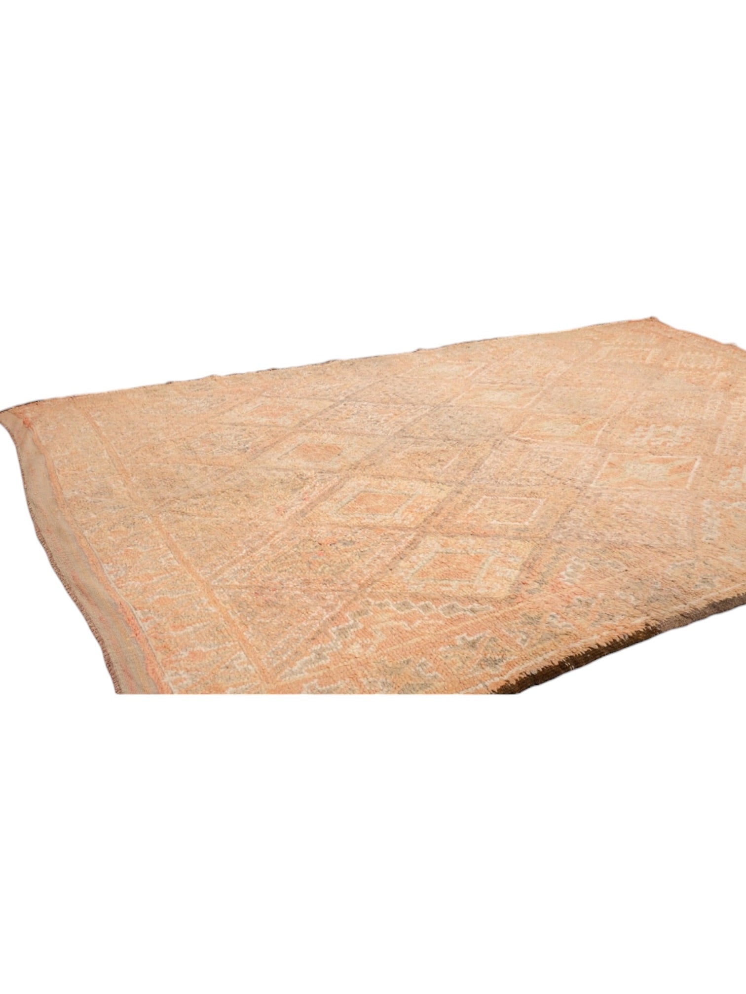 Vintage Moroccan Wool Rug | 323cm x 200cm - Beni Mguild