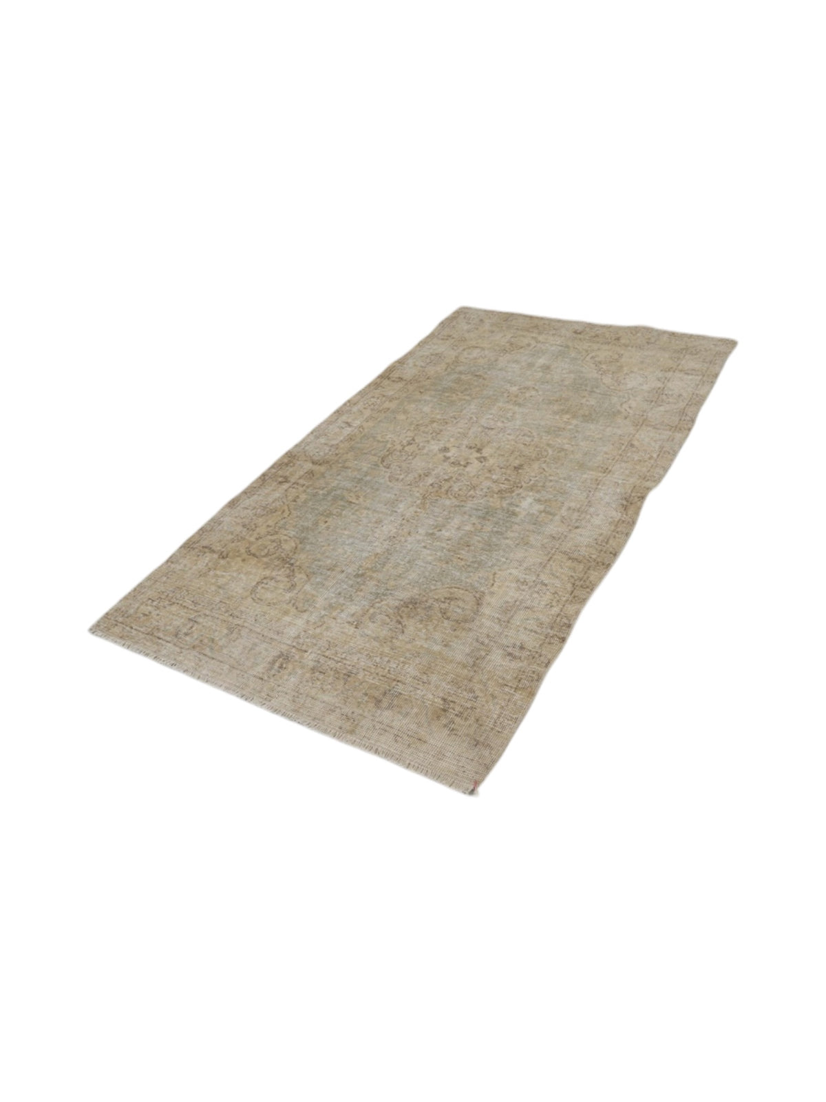 Vintage Turkish Oushak | Accent Rug - (197cm x 115cm)