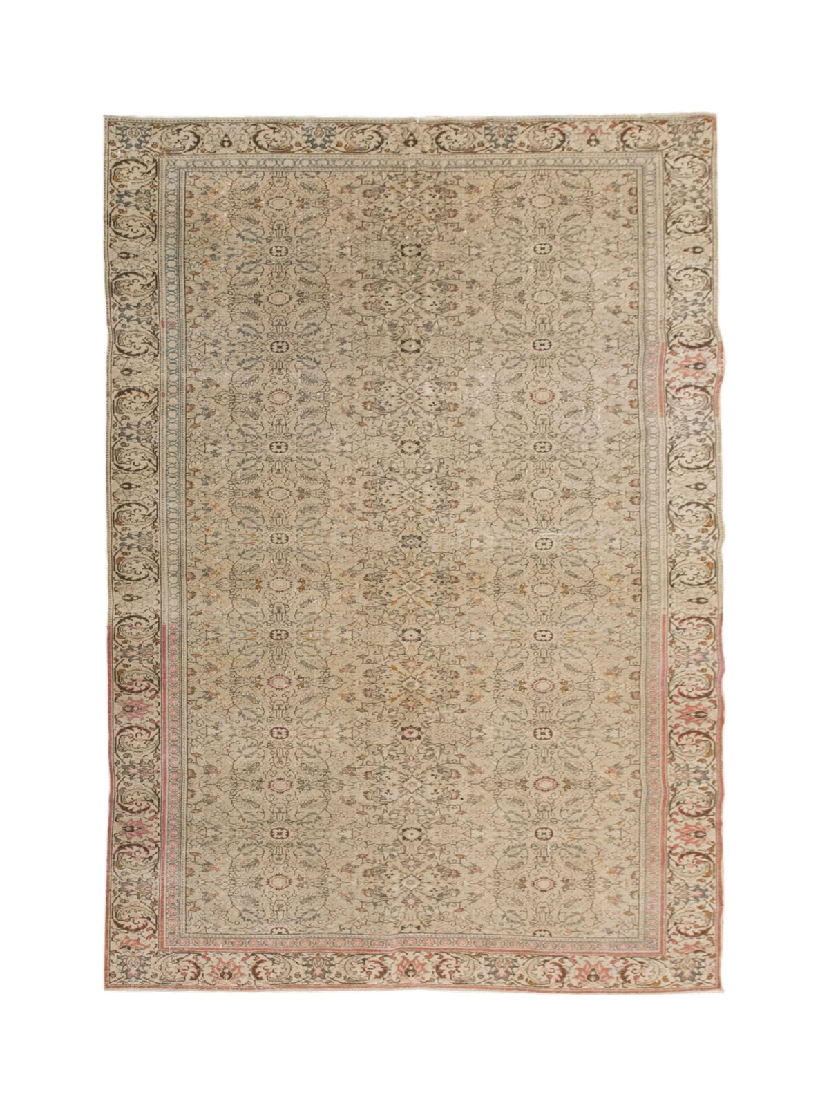 Rare Vintage Turkish Rug - Magic Moon Oushak (282cm x 184cm)
