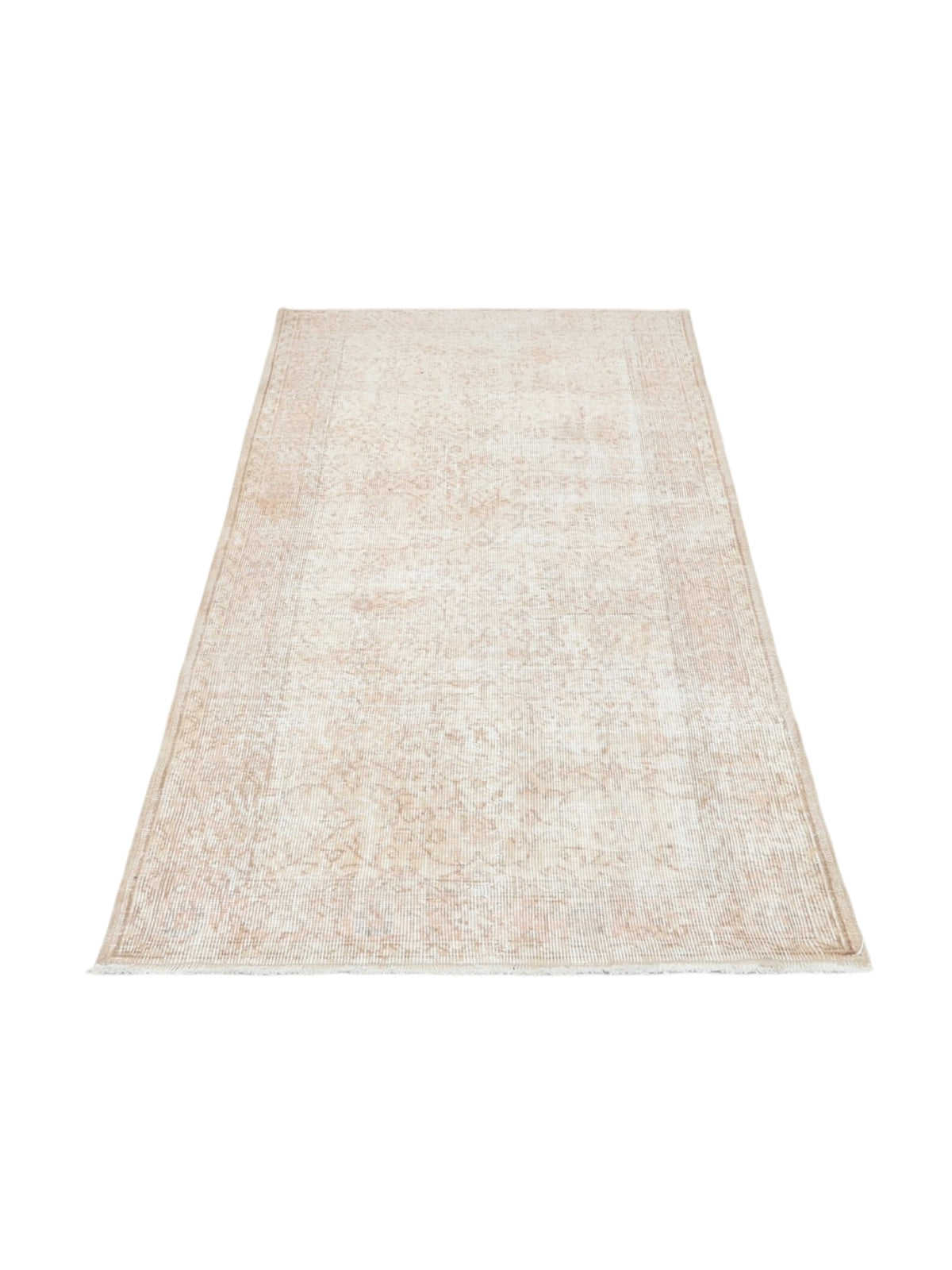 Vintage Turkish Oushak | Accent Rug - (200cm x 104cm)