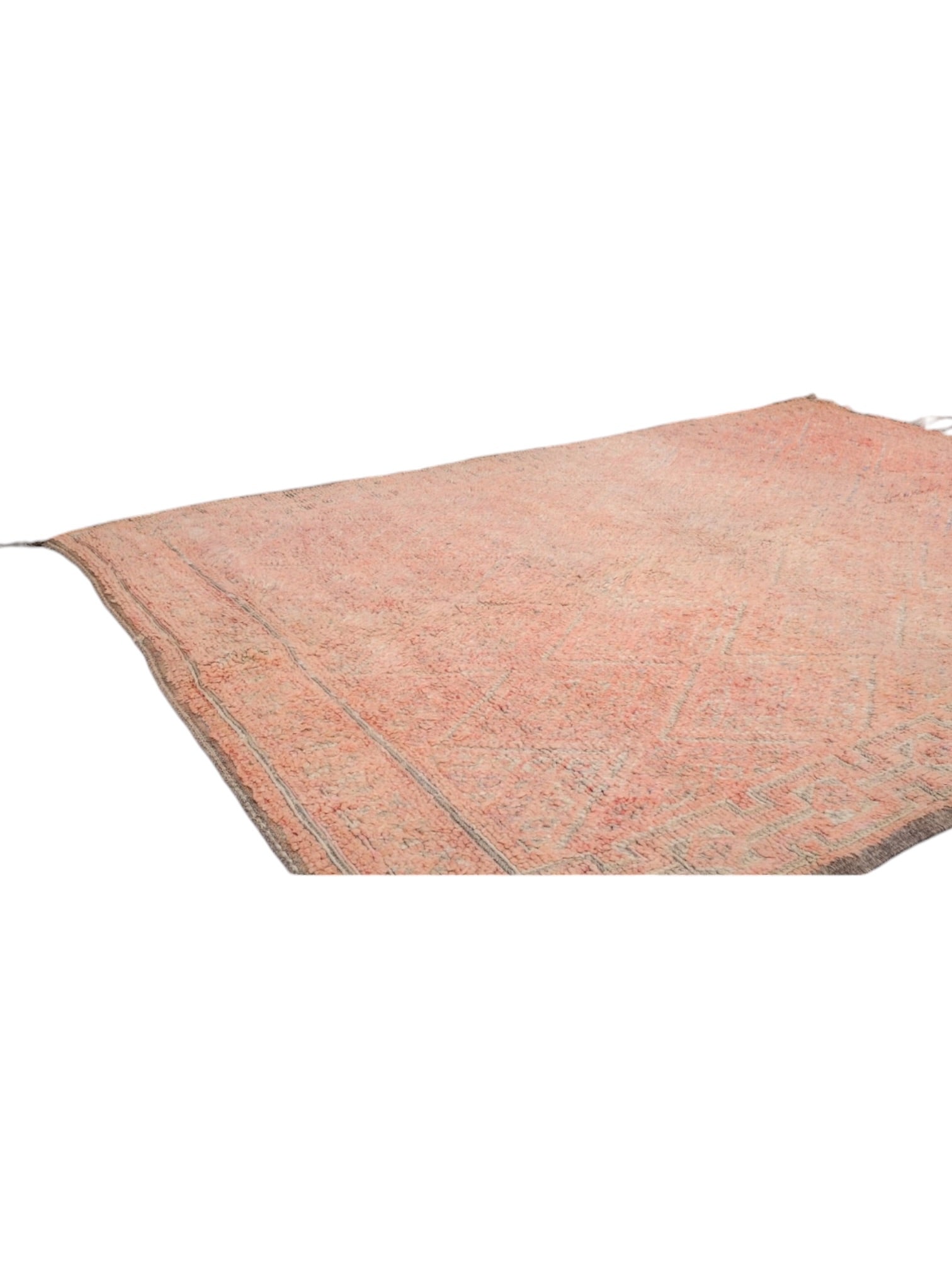 Vintage Moroccan Beni Mguild Rug | 280cm x 204cm - Blush Romance