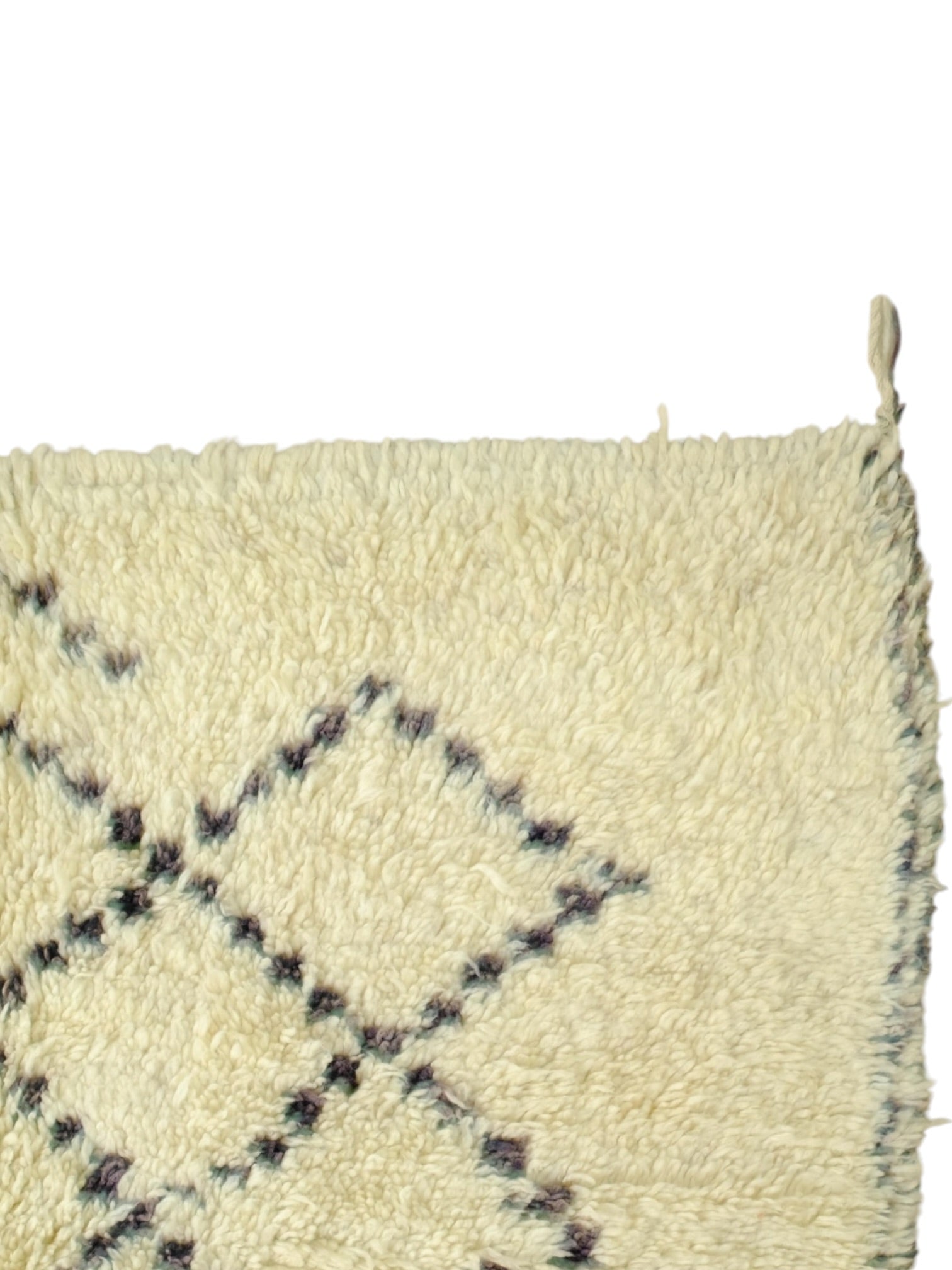 Vintage Moroccan Beni Ourain Rug | 274cm x 180cm - Beni Atlas