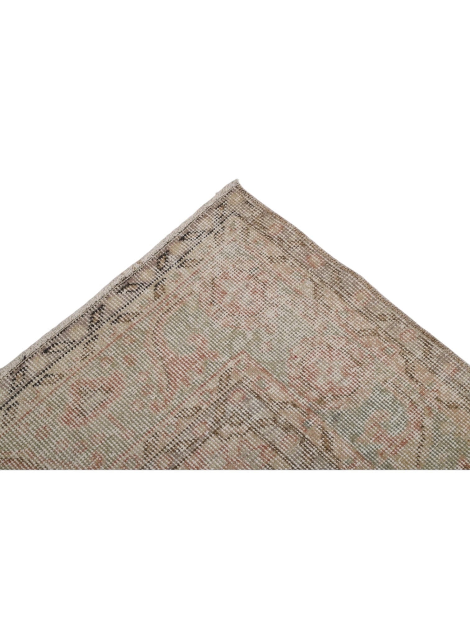 Vintage Turkish Rug - Strawberry Blossom Oushak (293cm x 192cm)