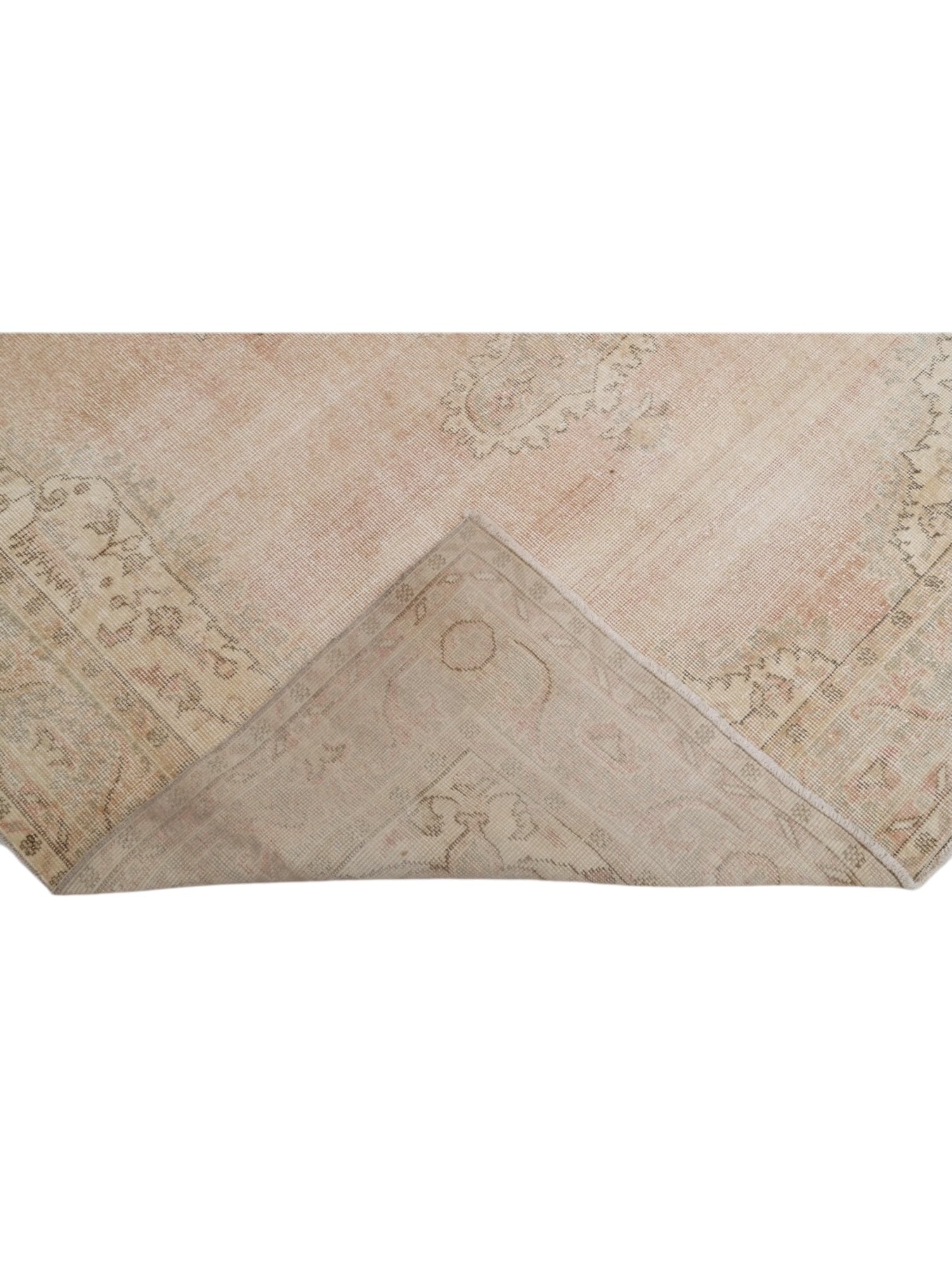 Rare Vintage Turkish Rug - Strawberry Bloom Oushak (316cm x 209cm)