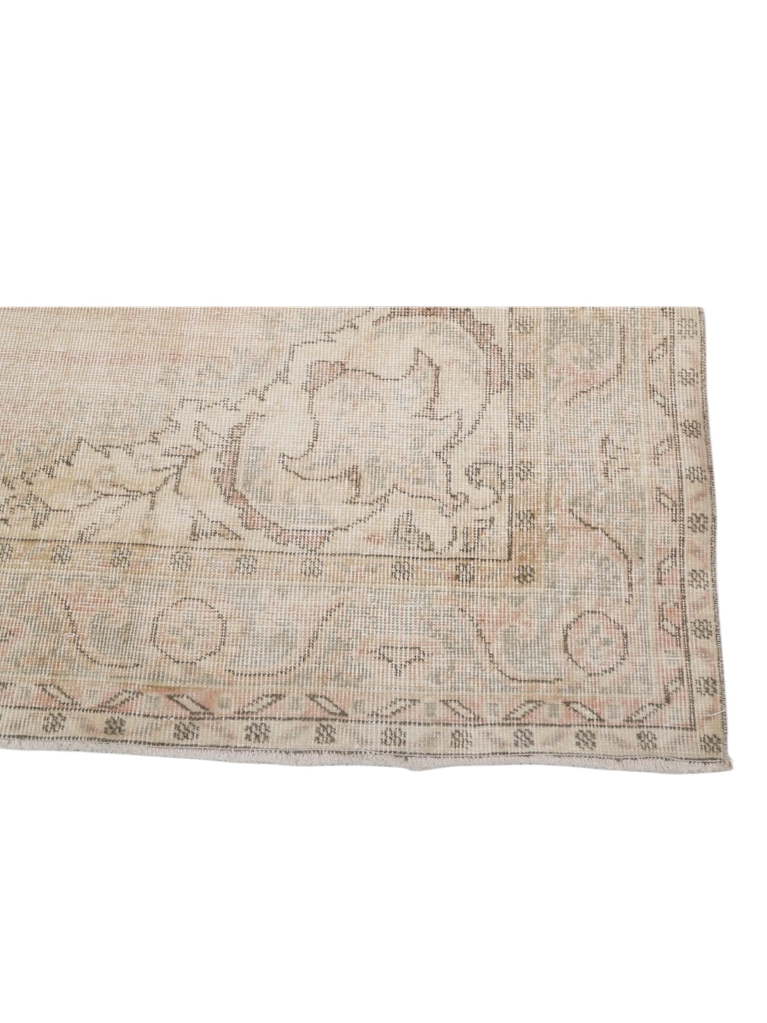 Rare Vintage Turkish Rug - Strawberry Bloom Oushak (316cm x 209cm)