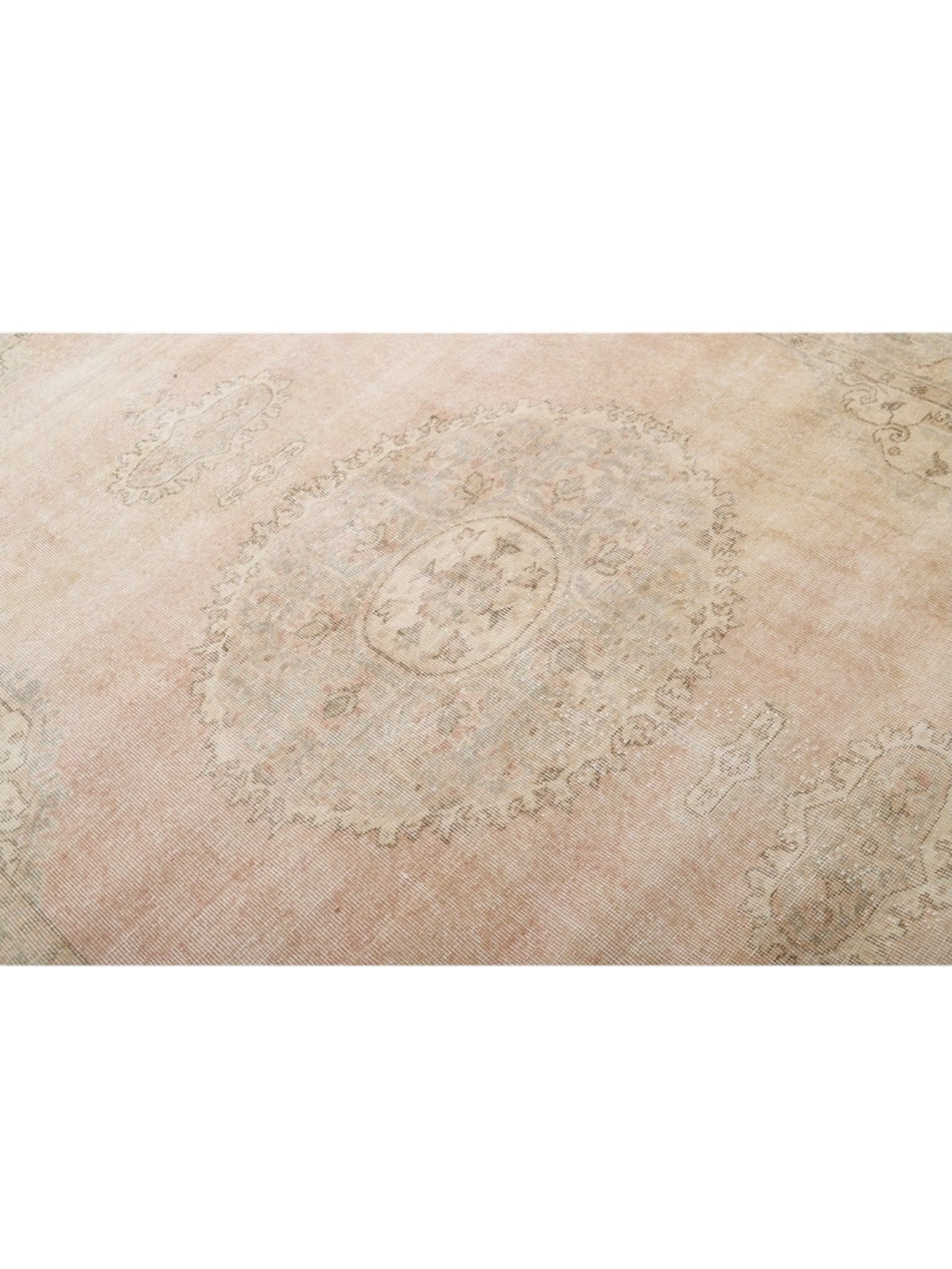 Rare Vintage Turkish Rug - Strawberry Bloom Oushak (316cm x 209cm)