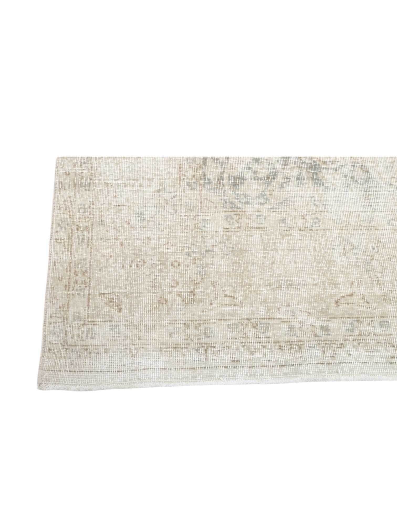 Rare Vintage Turkish Rug - Vanilla Sand Oushak (317cm x 195cm)