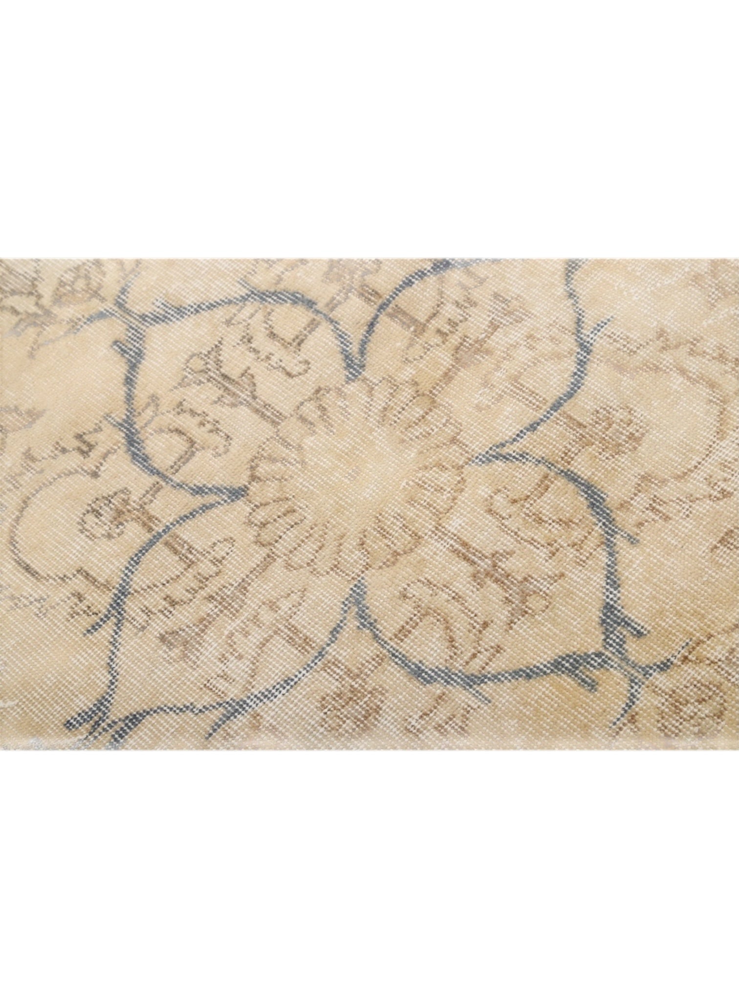 Rare Vintage Turkish Rug - Bluebell Beauty Oushak (314cm x 204cm)