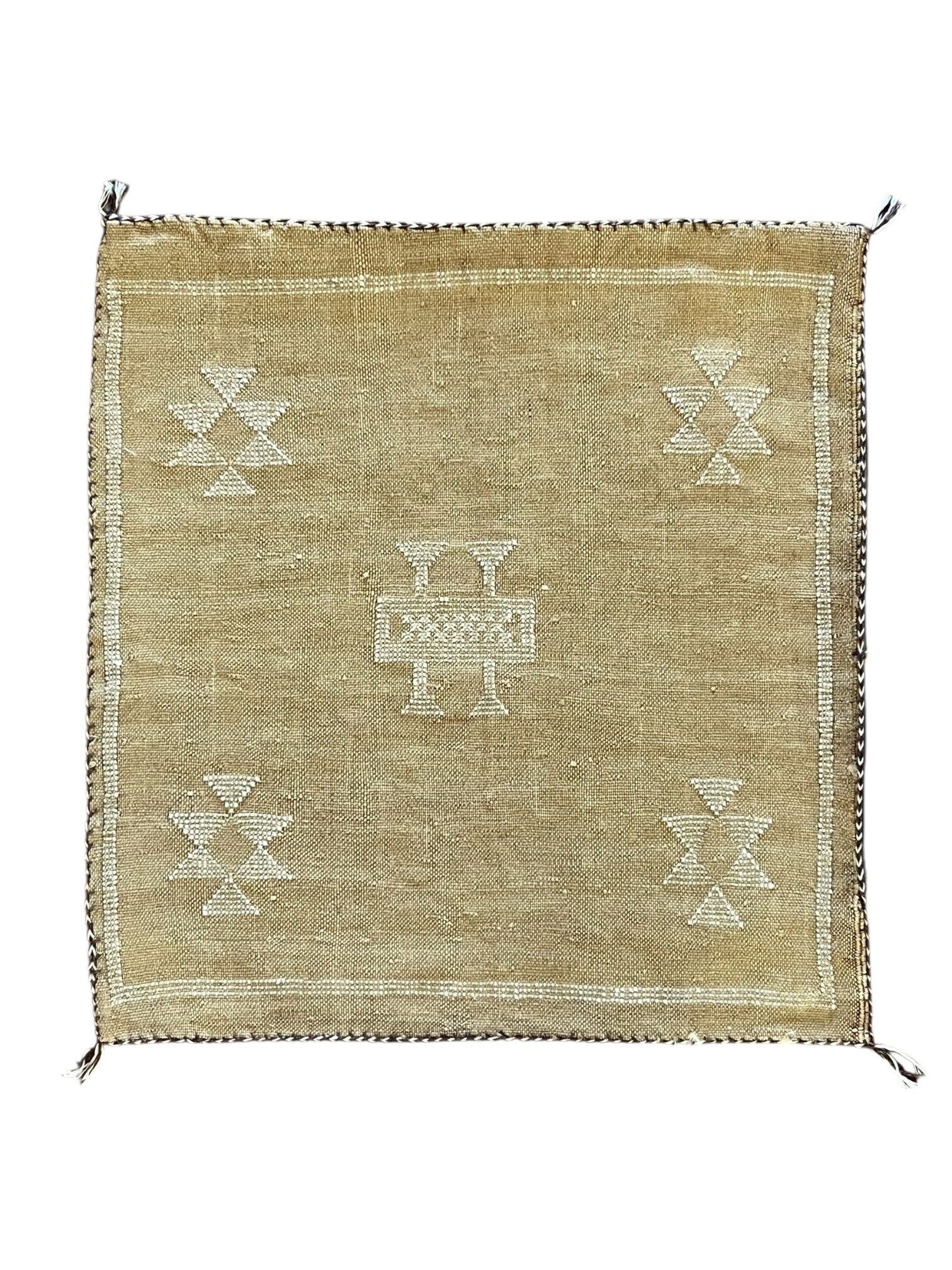 Moroccan Cactus Silk 50x50cm | Honey Beige