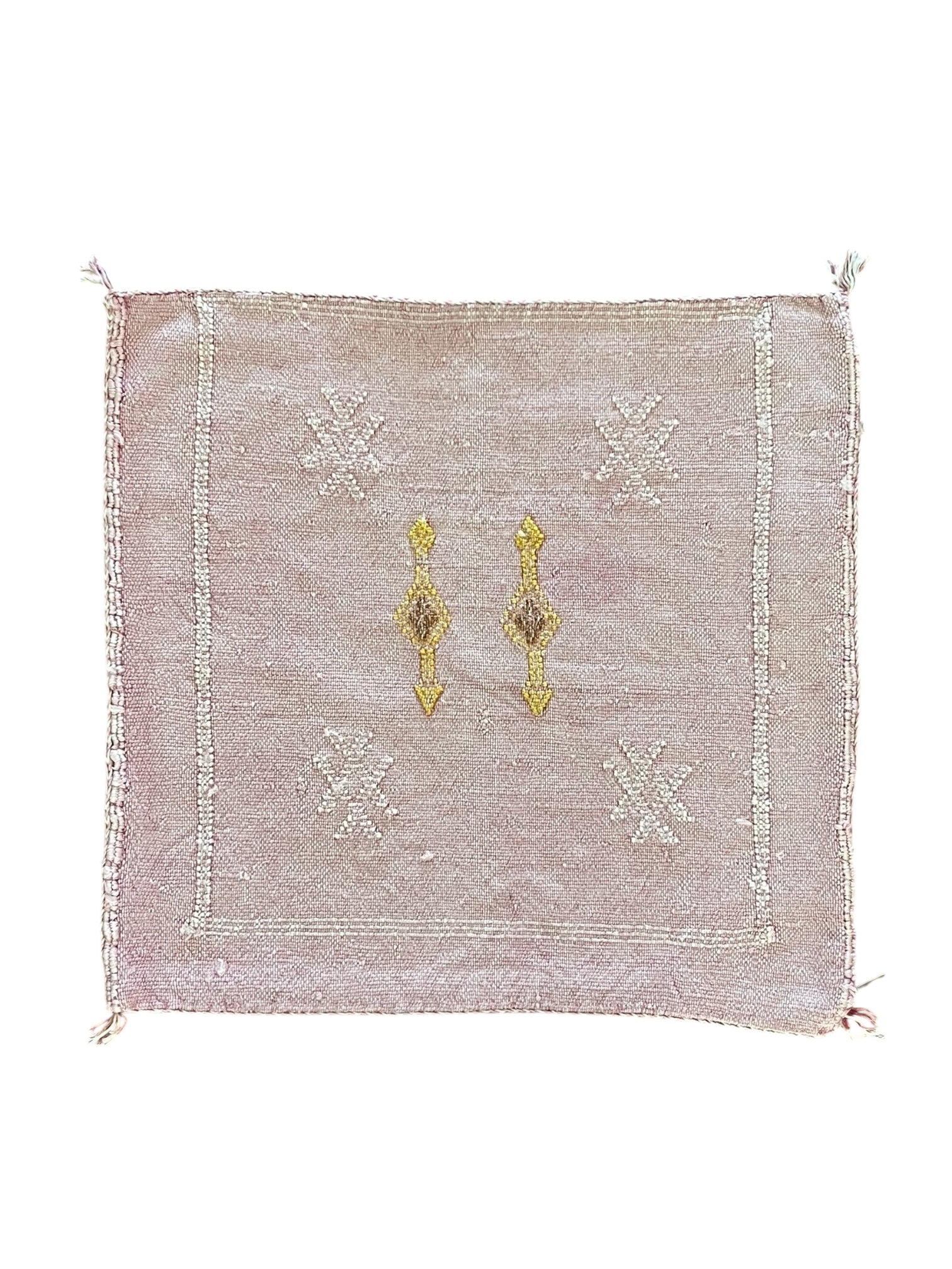 Moroccan Cactus Silk 50x50cm | Petal Pink