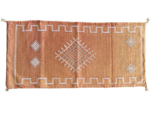 Load image into Gallery viewer, Moroccan Cactus Silk Lumbar 50x95cm  | Terracotta
