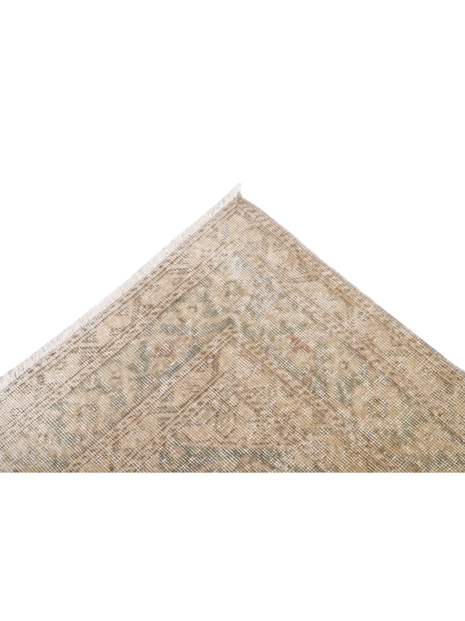 Rare Vintage Turkish Rug - Oushak Runner (374cm x 144cm)