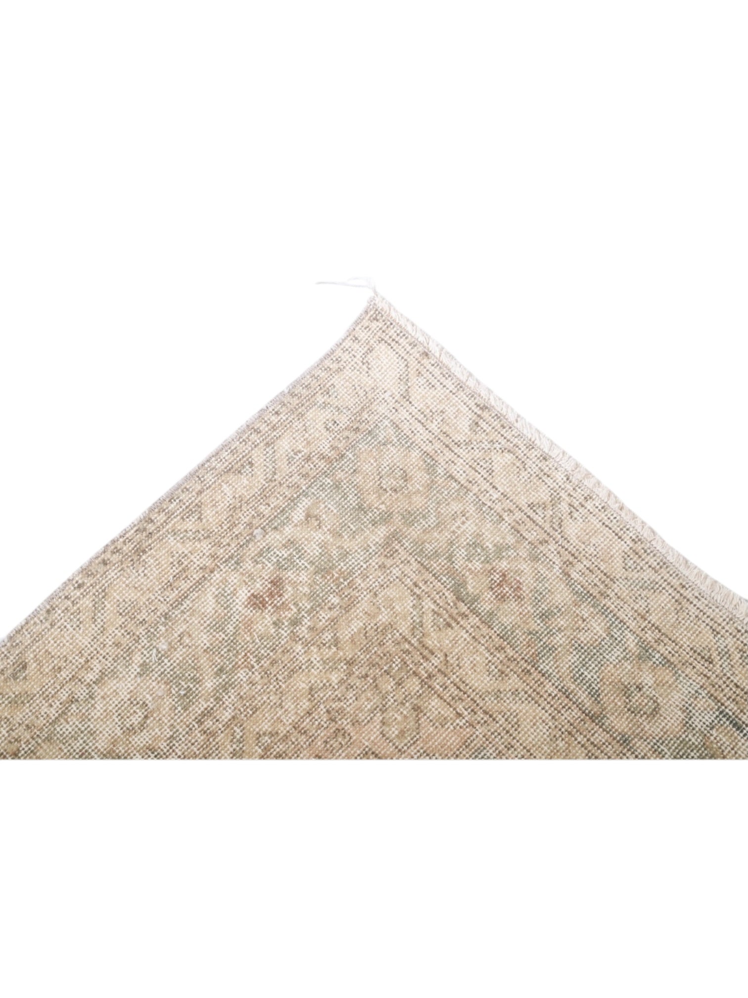 Rare Vintage Turkish Rug - Oushak Runner (374cm x 144cm)