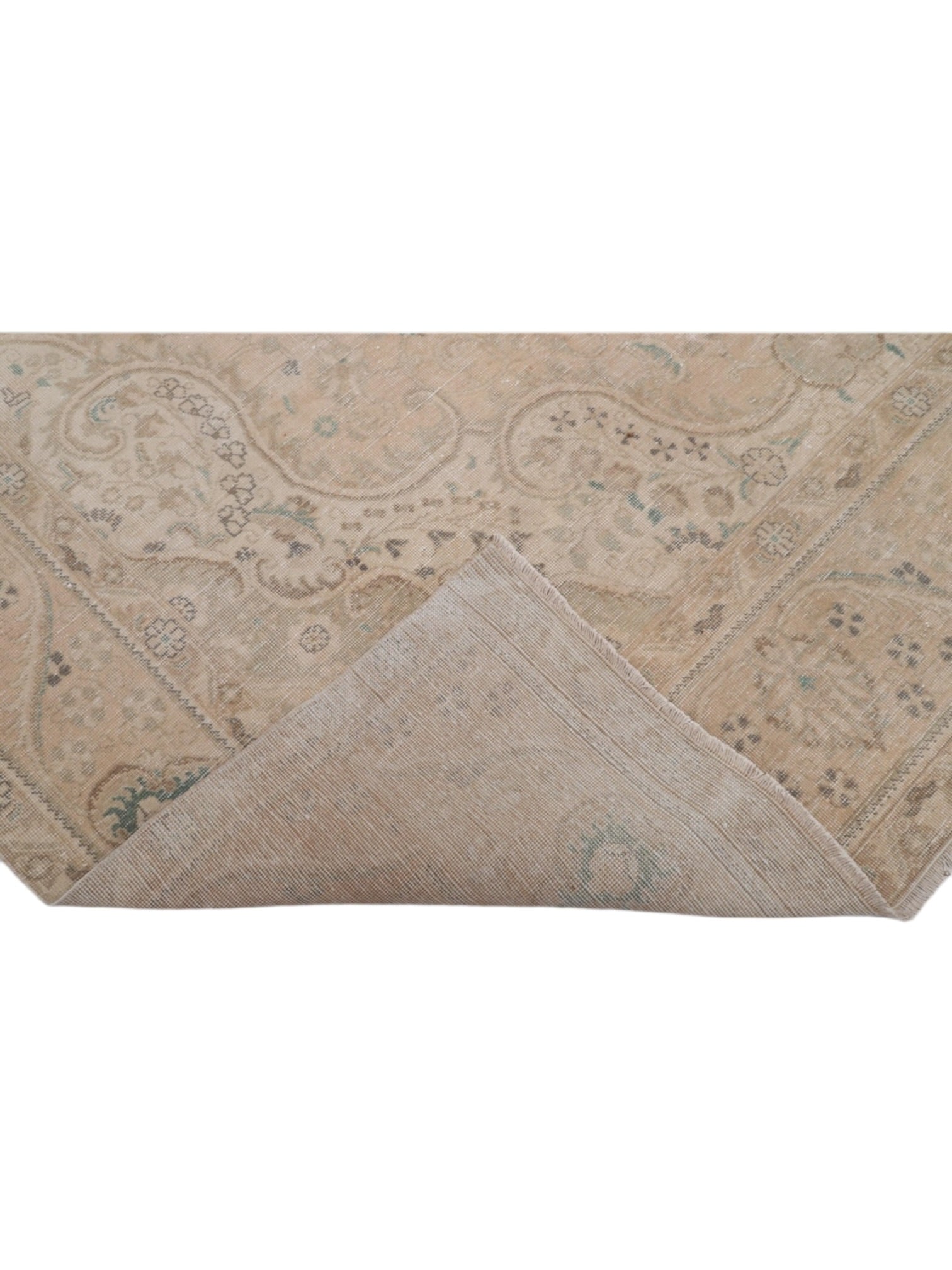 Rare Vintage Turkish Rug - Dune Fleur Oushak (374 cm x 280 cm)