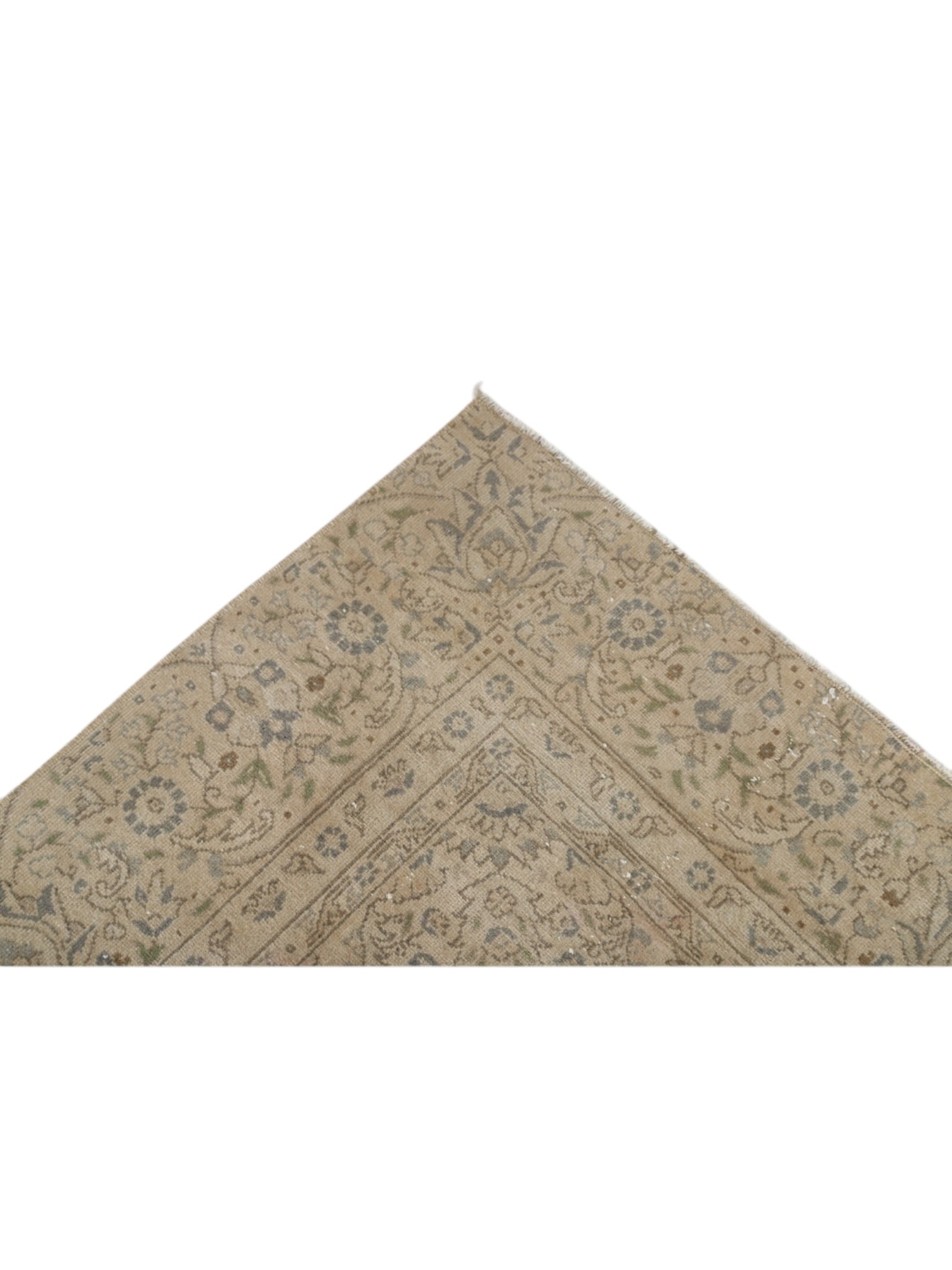 Vintage Turkish Rug - Enchanted Bloom Oushak (352 cm x 237 cm)