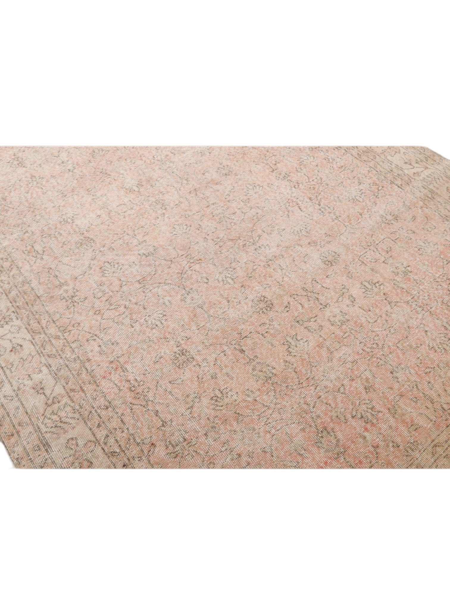 Vintage Turkish Rug - Bellarosa Bloom Oushak (321cm x 202 cm)