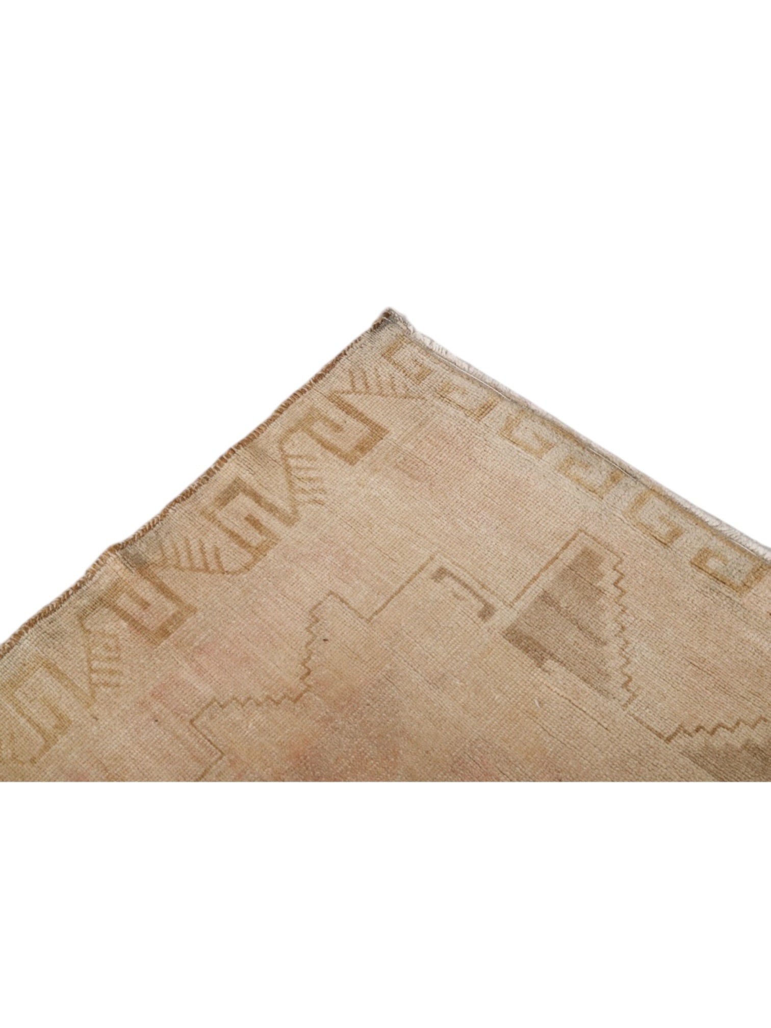 Rare Vintage Turkish Rug - Magic in Mykonos Oushak Runner (286 cm x 120 cm)