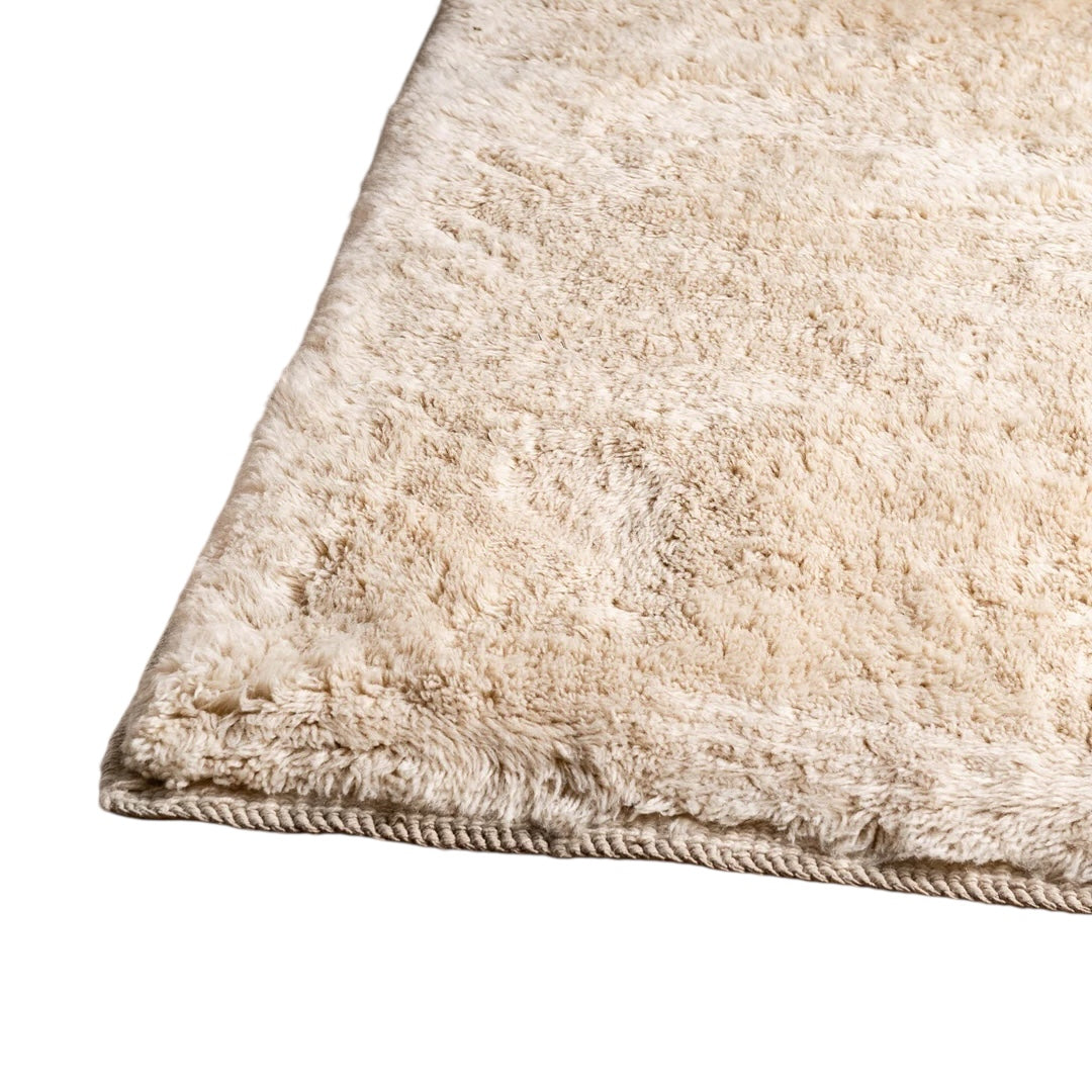 Contemporary Moroccan Rug | Roam - Latte Veil