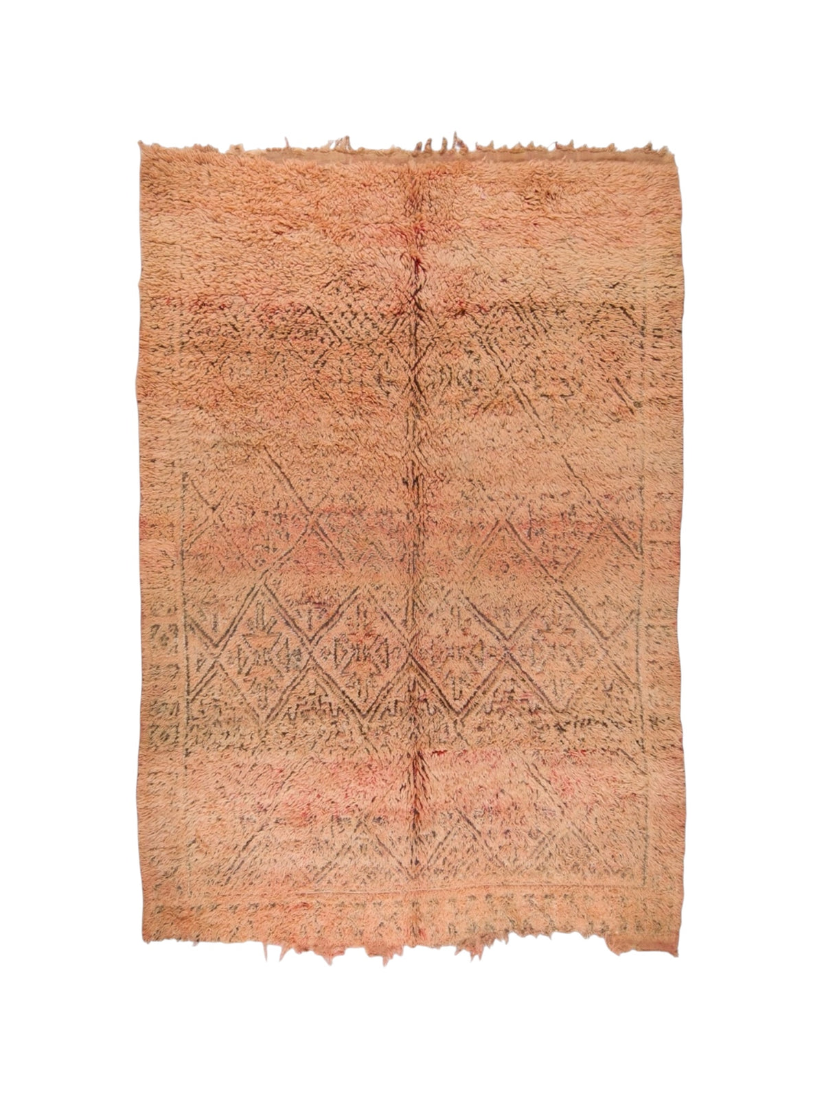 Vintage Moroccan Beni Mguild Rug | 270cm x 181cm - Terre Rosée
