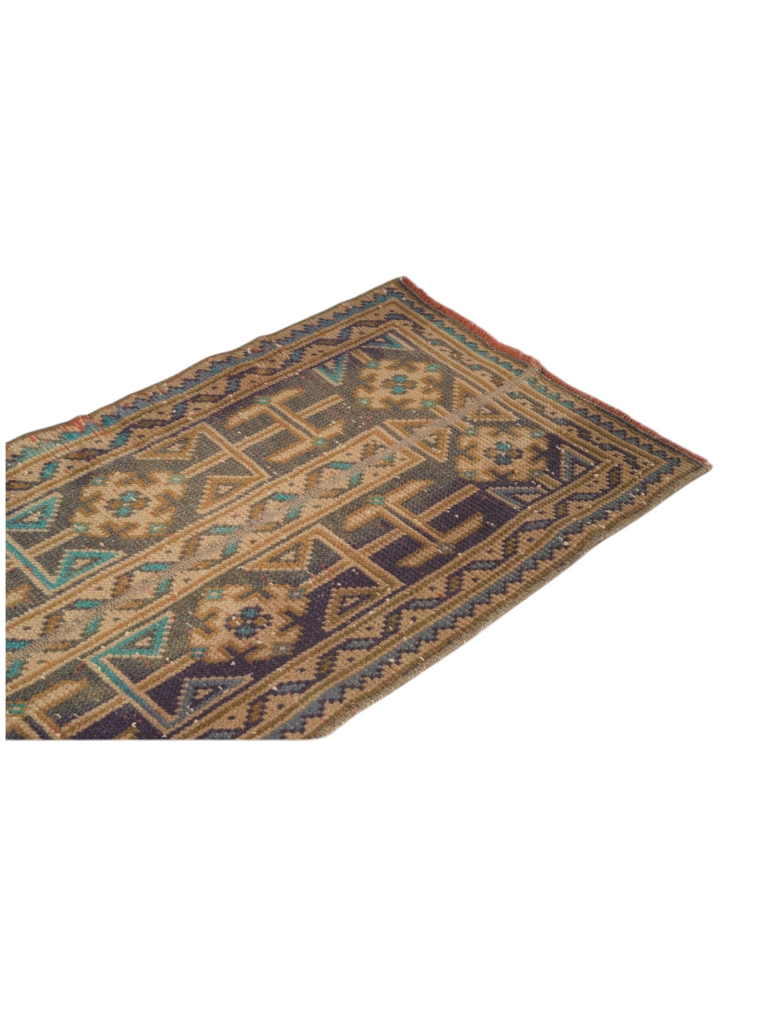 Rare Vintage Turkish Runner - Kenny Oushak (351cm x 51cm)