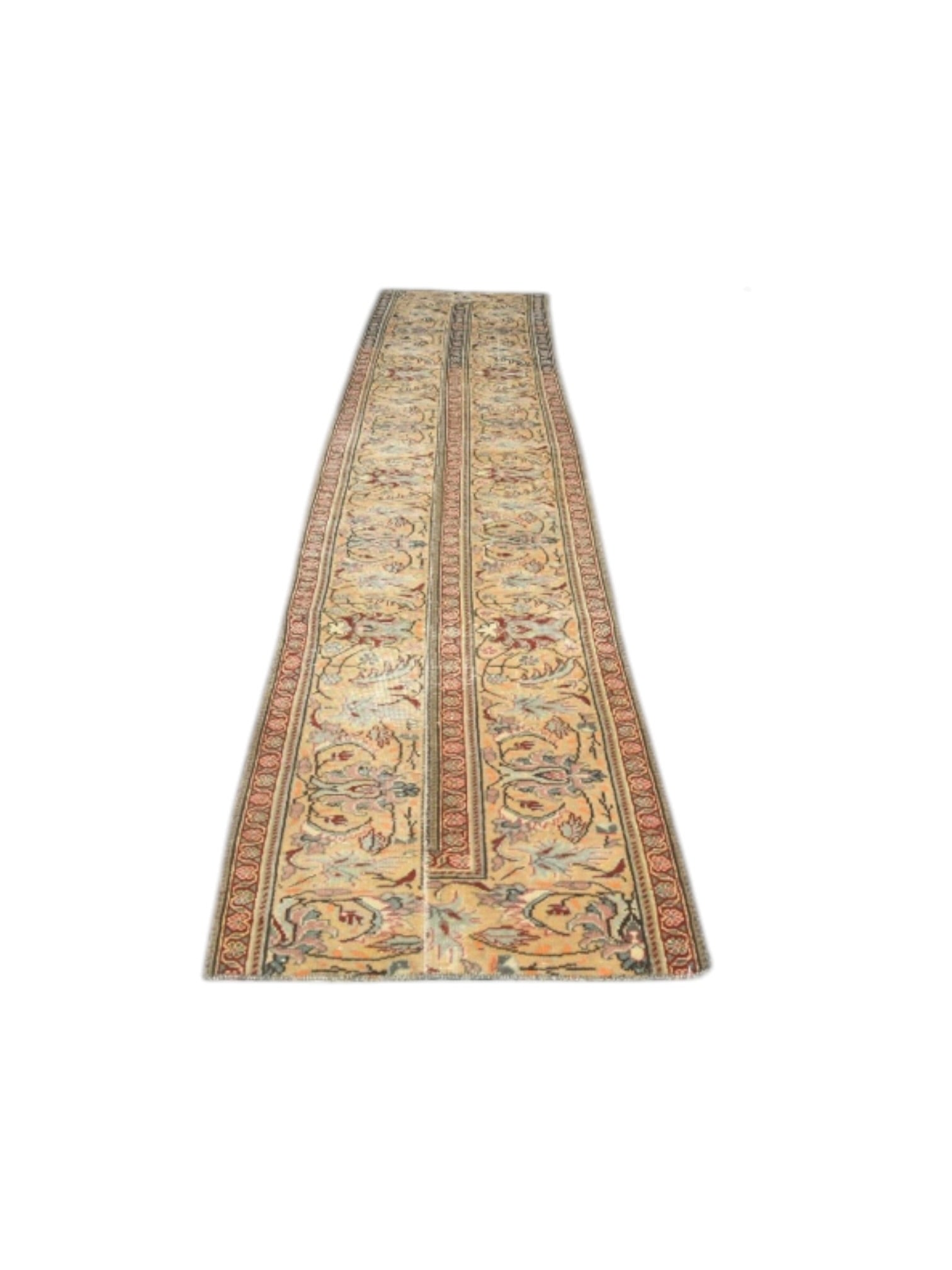 Rare Vintage Turkish Runner - Solea Oushak (281cm x 55cm)