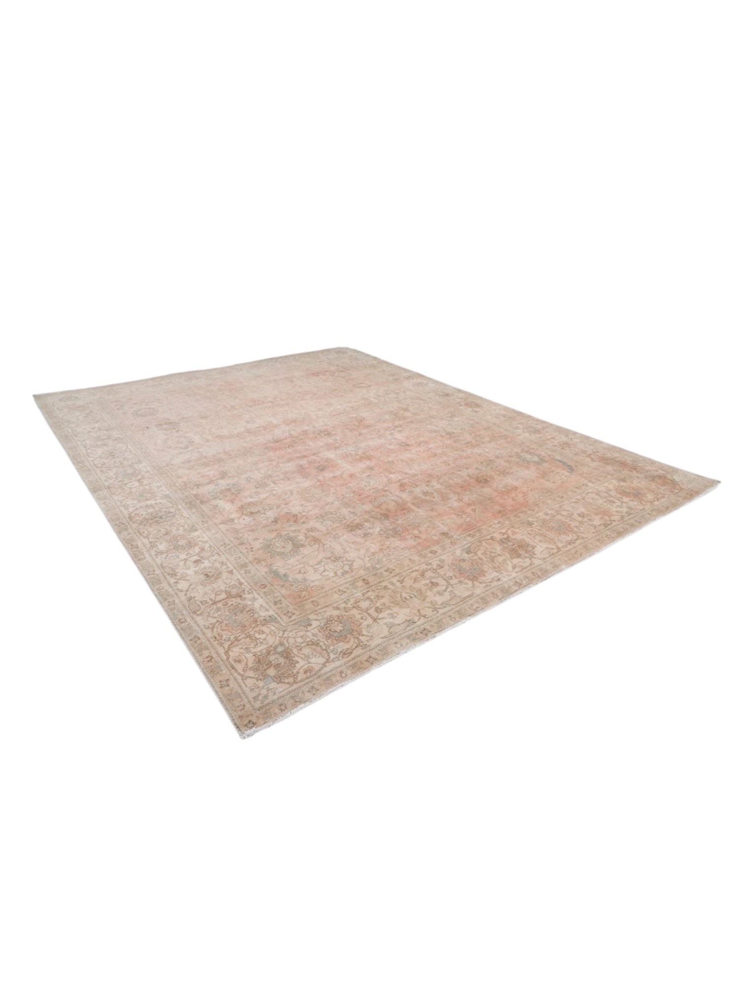 Rare Vintage Turkish Rug - Cherry Blossom Oushak (385cm x 289cm)