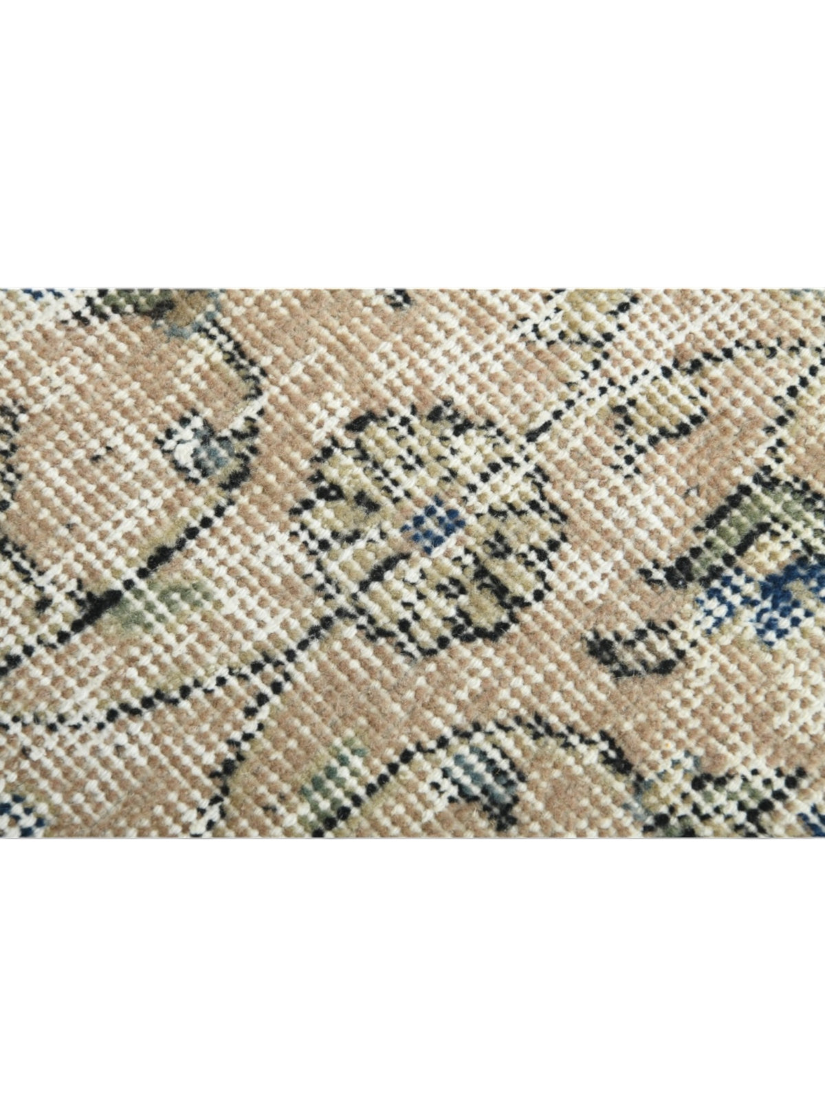 Vintage Turkish Runner - Bleuet Oushak (303cm x 54cm)