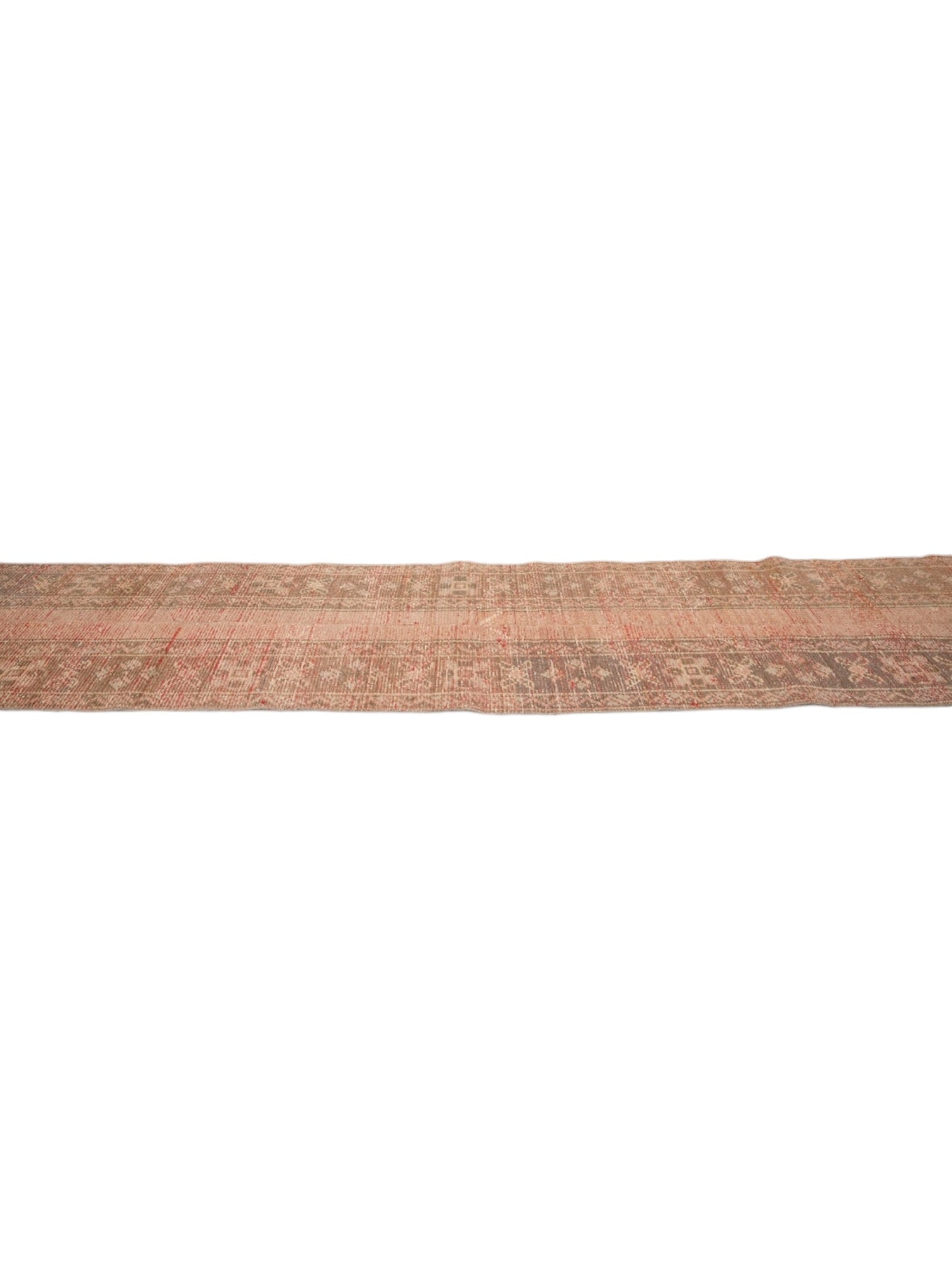 Vintage Turkish Runner - Terra Belle Oushak (320cm x 58cm)