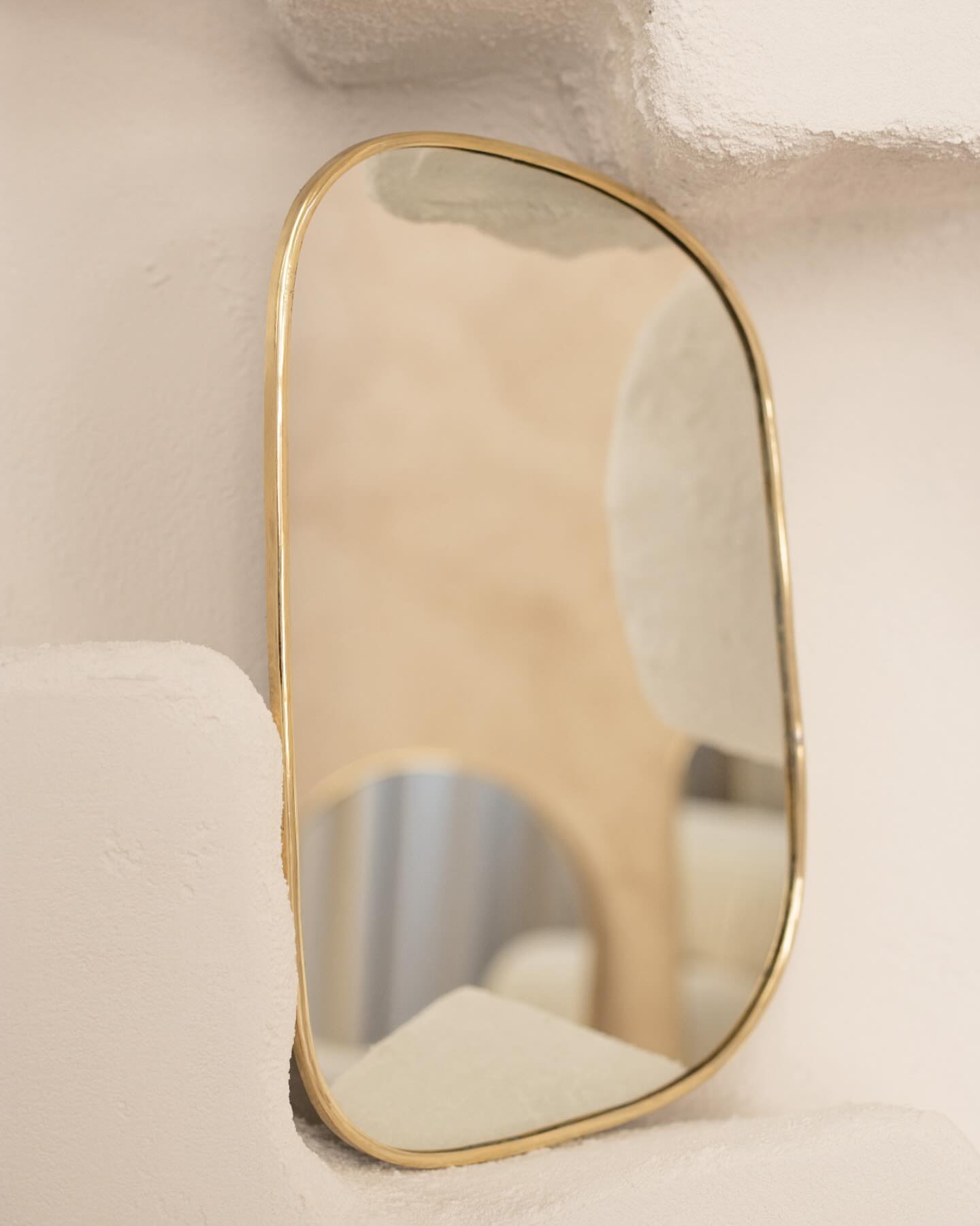 Brass Niche Mirror - Petite