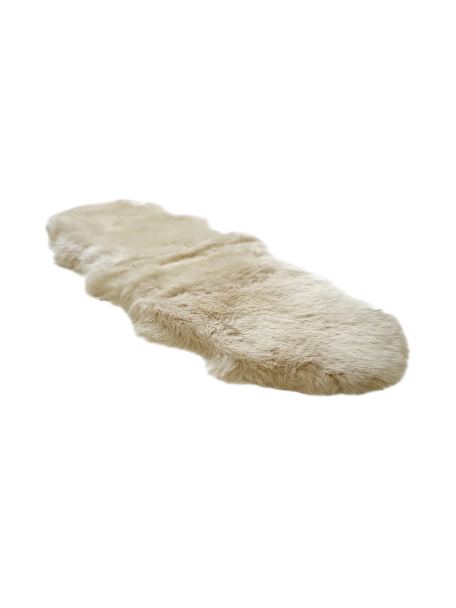 Long Wool Australian Merino Sheepskin | Double - Linen