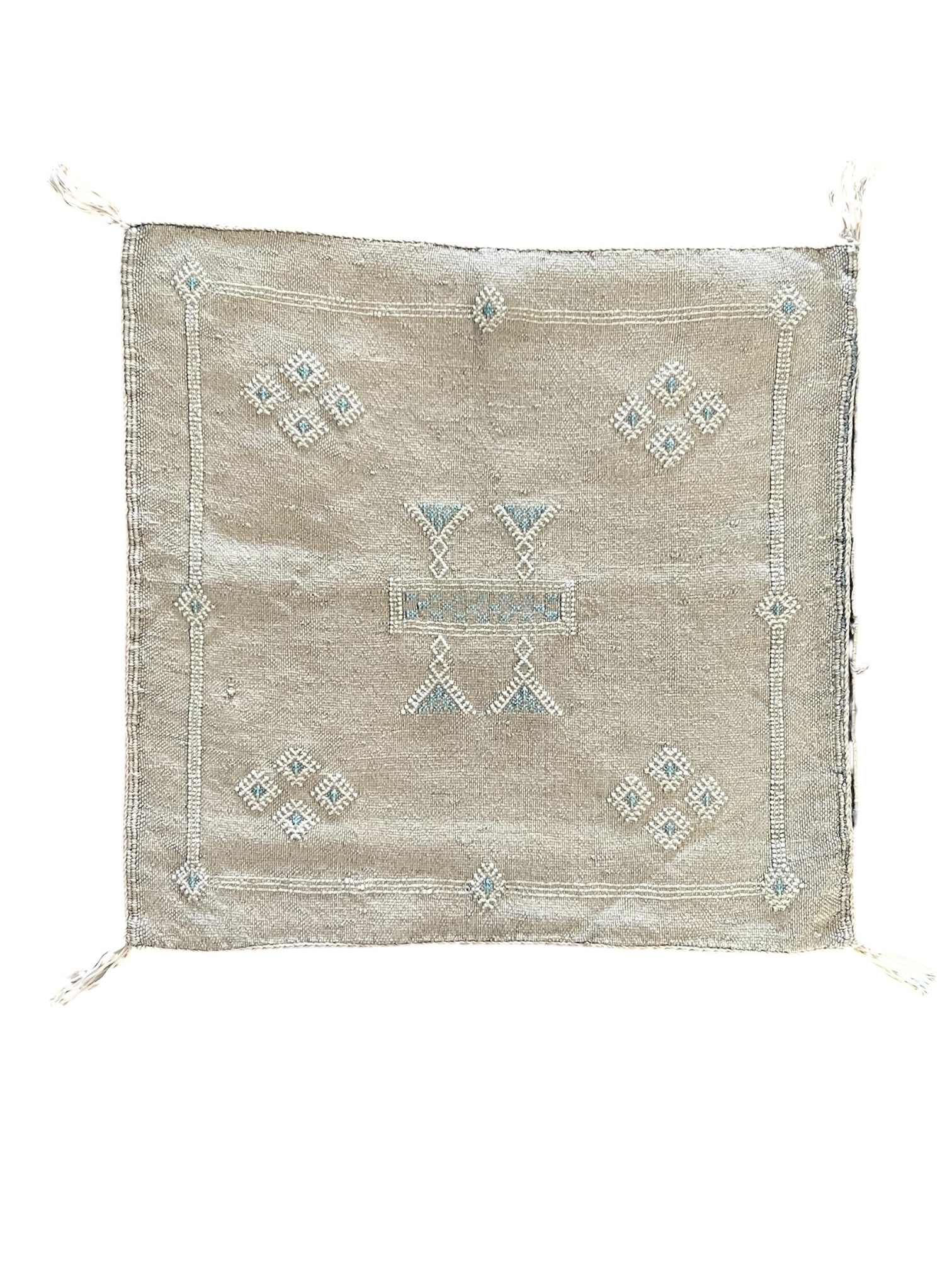 Moroccan Cactus Silk 50x50cm | Oat