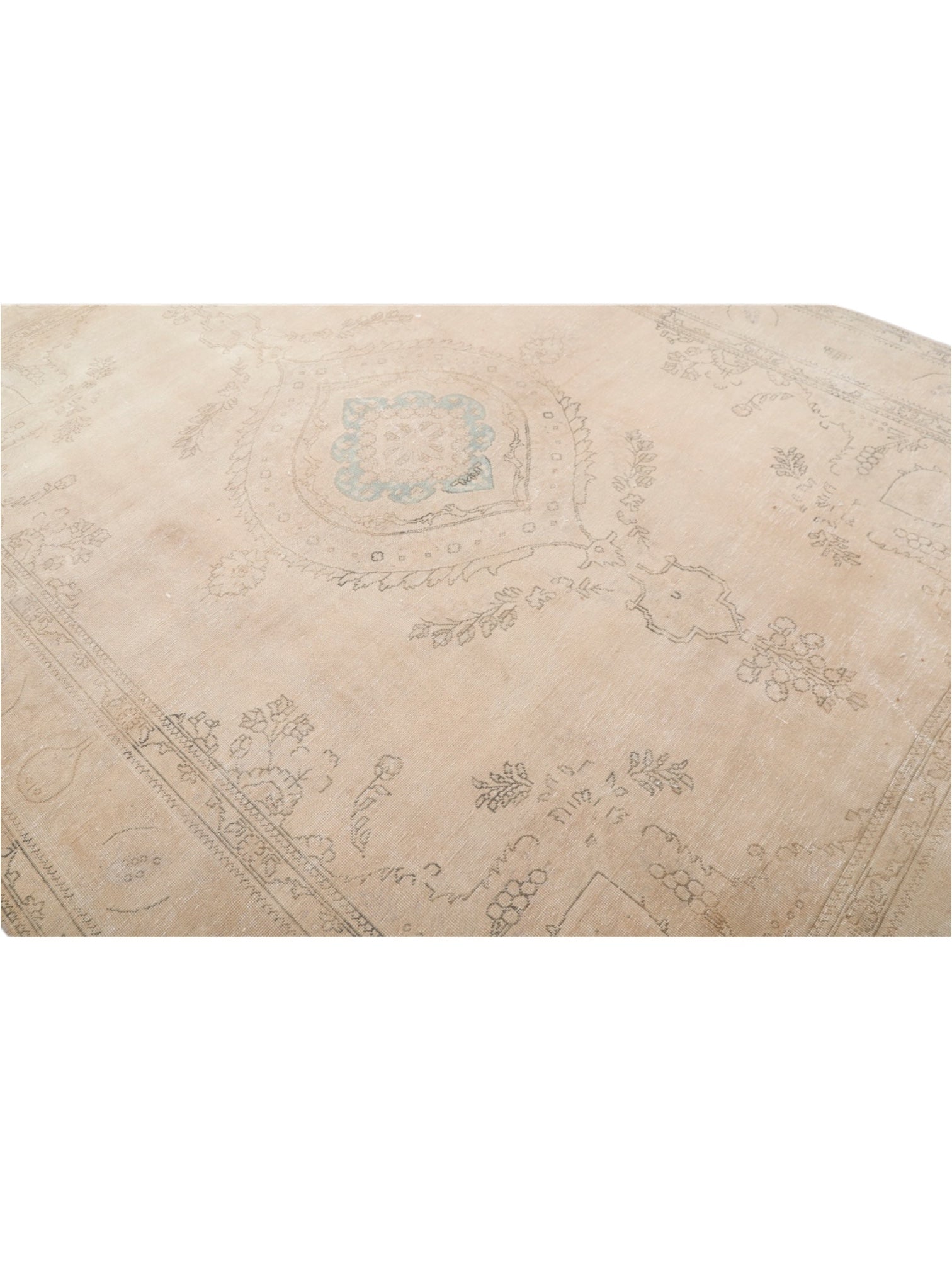 Rare Vintage Turkish Rug - Golden Hour Oushak (383cm x 286cm)