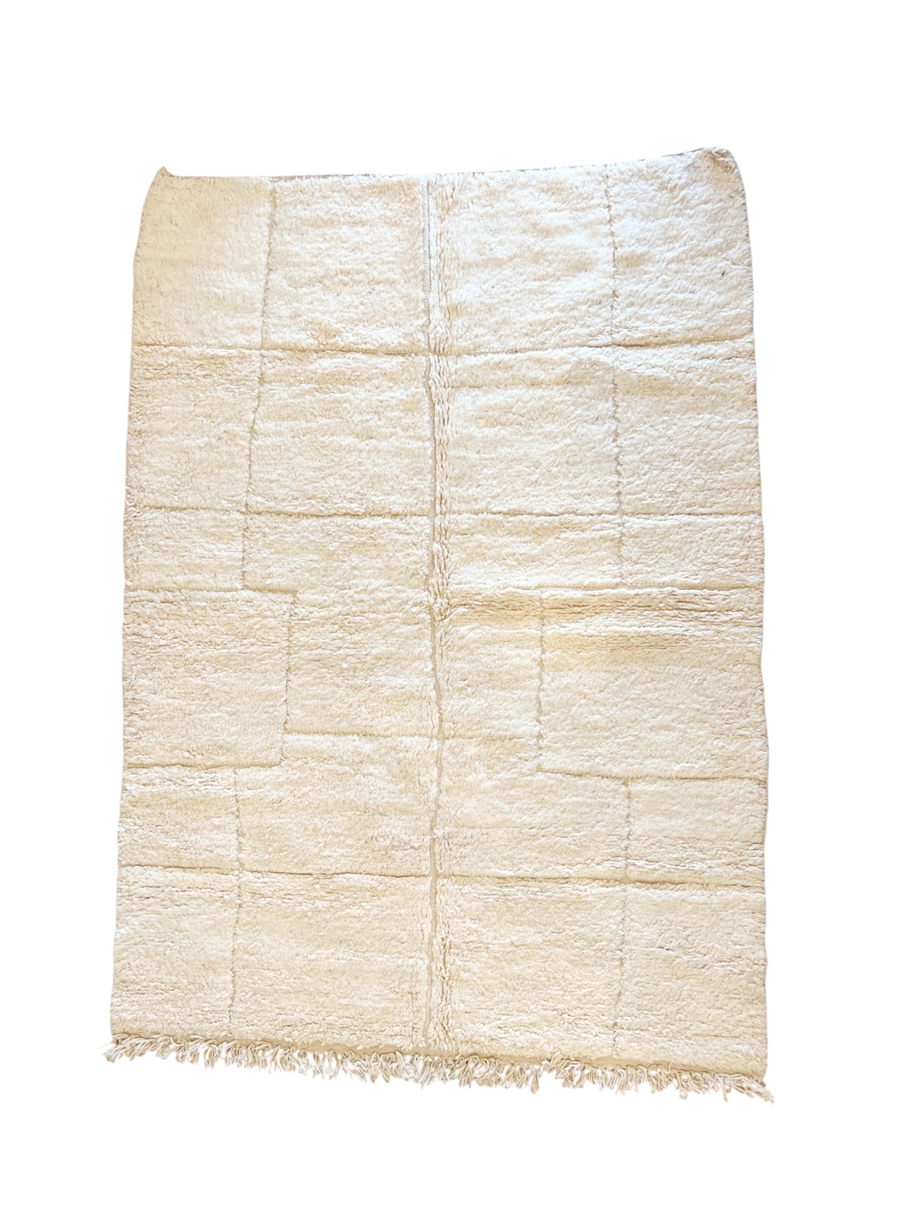 Original Moroccan Beni Ourain Wool Rug - Léora 09 ( 240cm x 170cm )