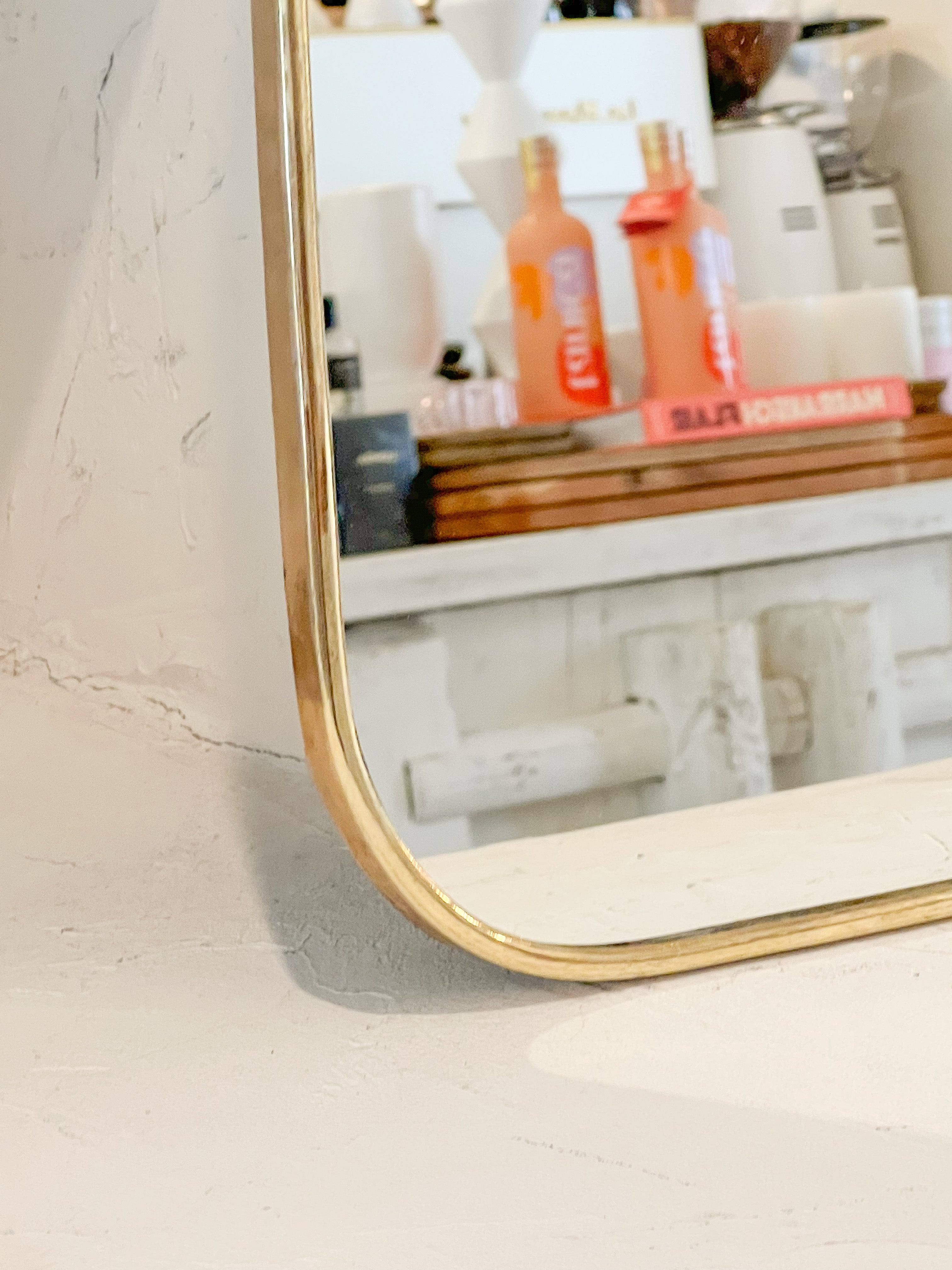 Le Golden - Brass Arch Mirror