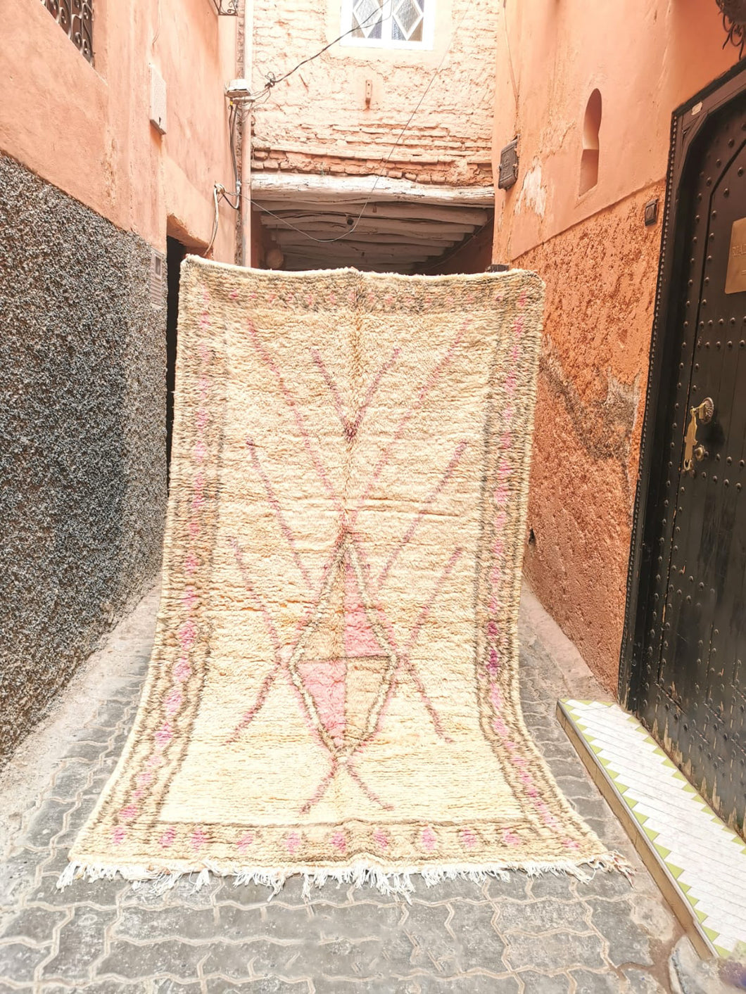 Vintage Moroccan Boujaad Rug | 245cm x 136cm
