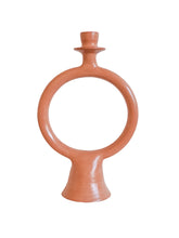 Load image into Gallery viewer, Tadelakt Round Candle Holder | Terracotta
