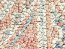Load image into Gallery viewer, Vintage Moroccan Beni M’Guild Rug | 330cm x 190cm - Strawberry Blush close up
