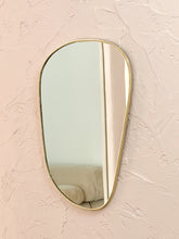 Load image into Gallery viewer, Organic Brass Wall Mirror
